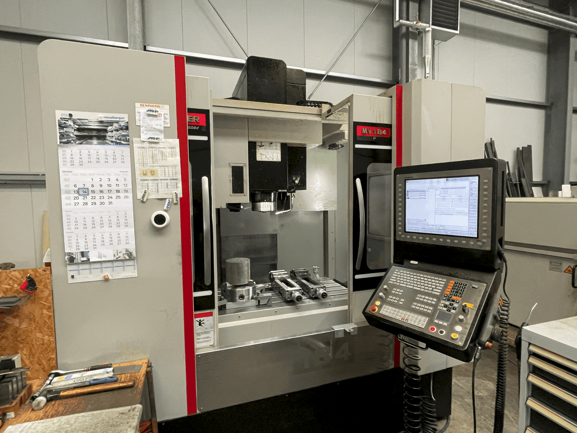 Makine Quaser MV 184P/12B - Önden görünüm