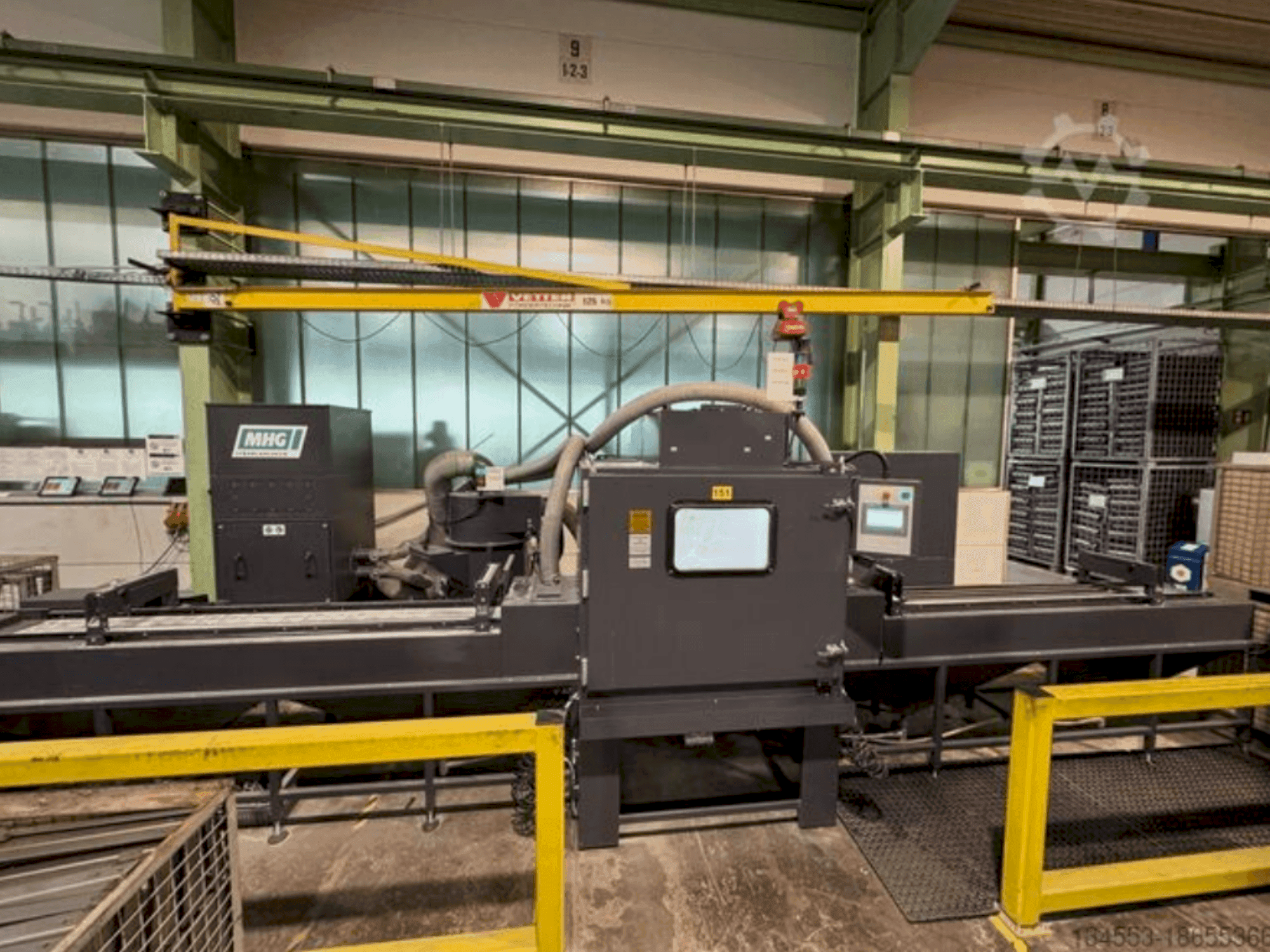 Makine MHG SMG 160 - Önden görünüm