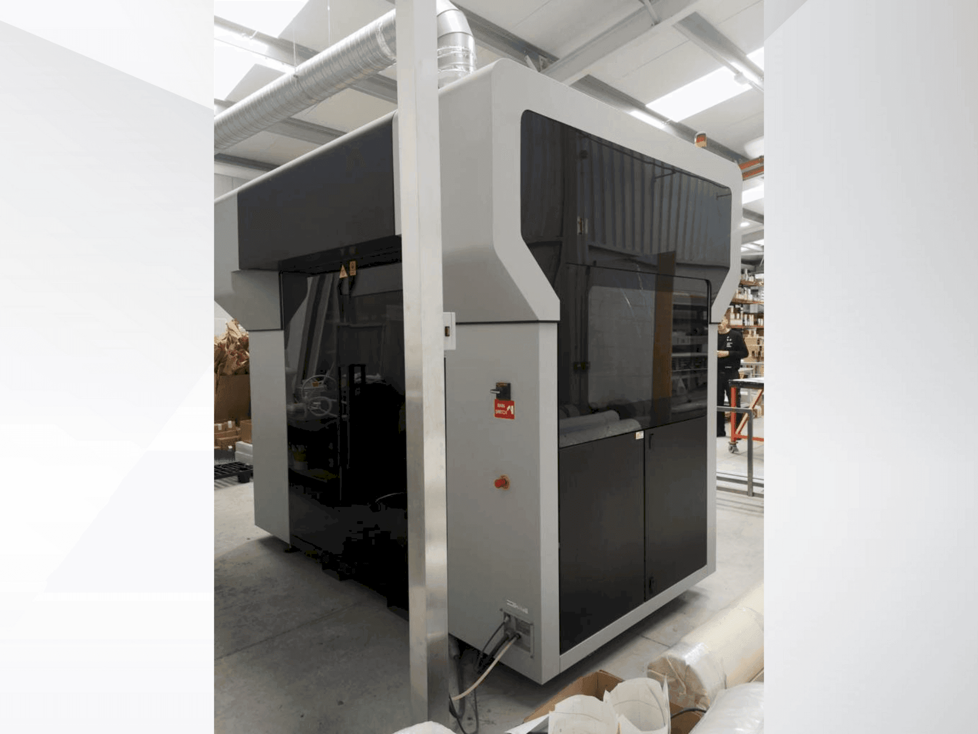 Makine MASSIVIT 1800 PRO - Önden görünüm