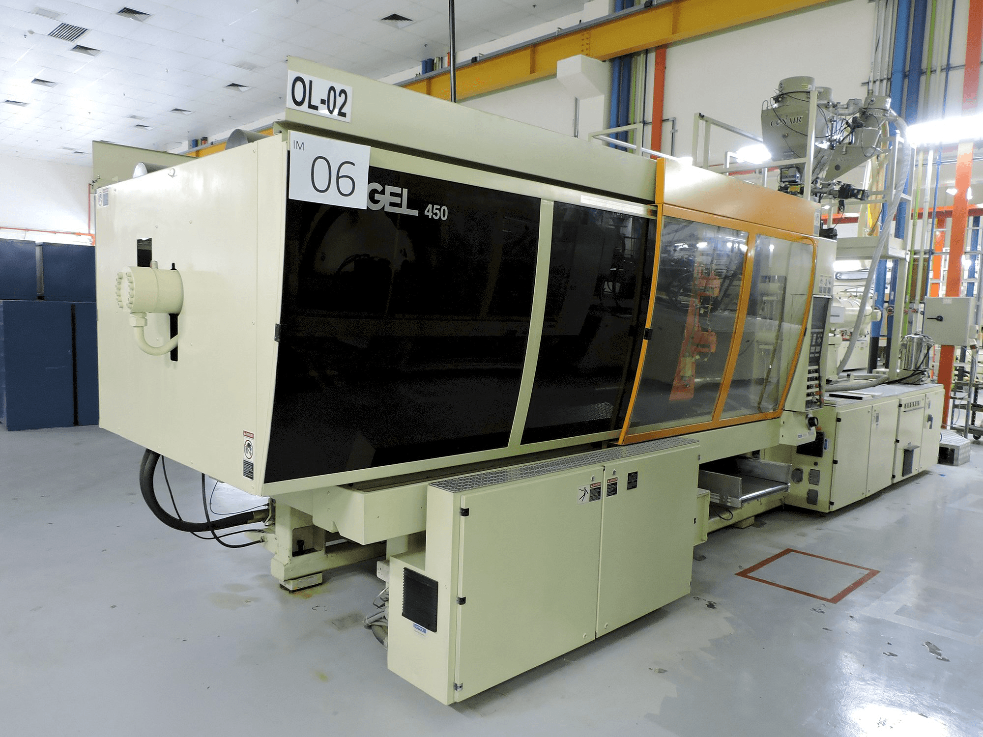 Makine ENGEL - Sol görünüm ES 600/450