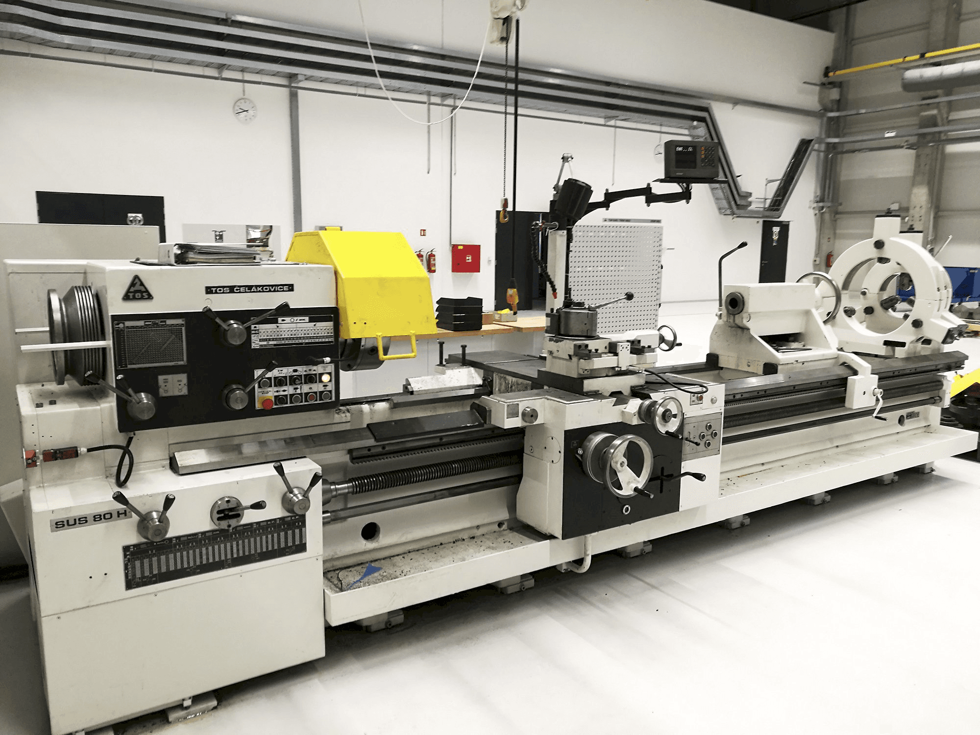 Makine TOS - Önden görünüm SUS 80H/3500
