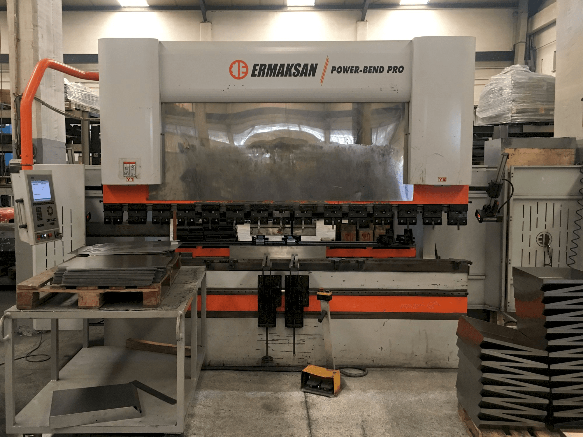 Makine ERMAKSAN - Önden görünüm POWER-BEND PRO 3100x220