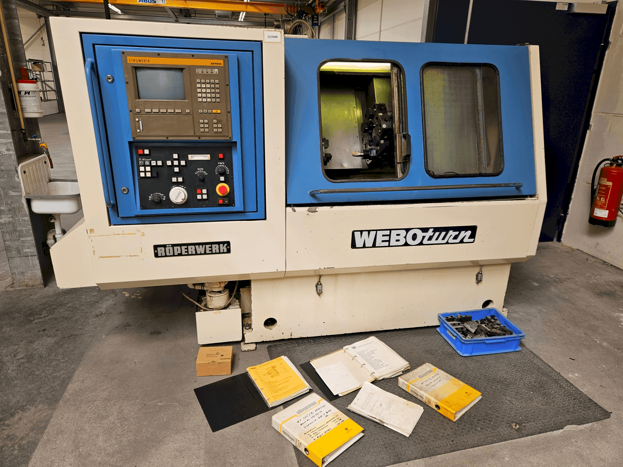 Makine ROEPERWERK WEBOturn 400 - Önden görünüm