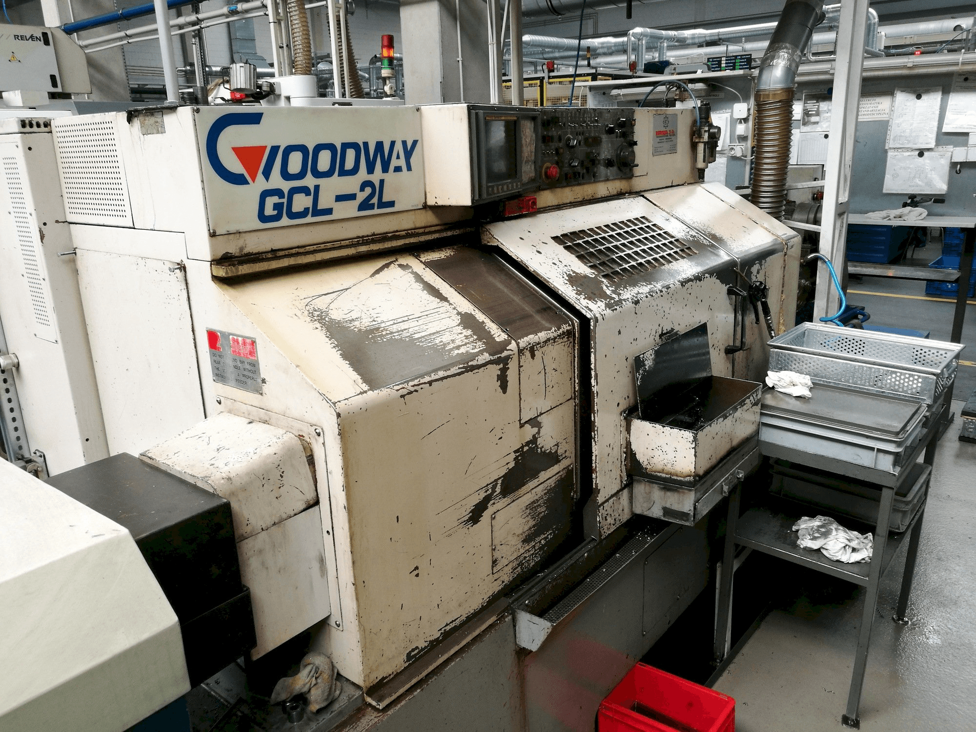 Makine Goodway GCL-2L - Önden görünüm