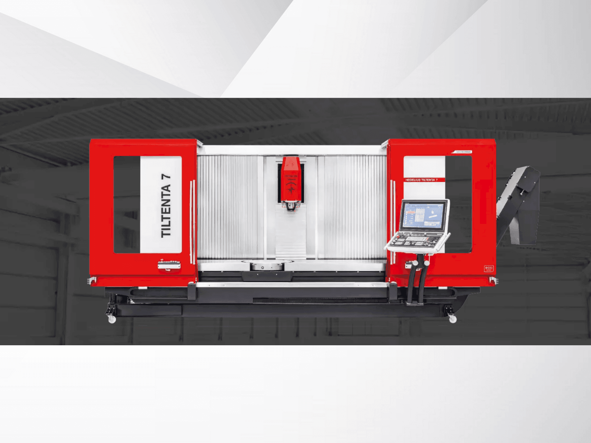 Makine HEDELIUS Tiltenta 7 - Önden görünüm