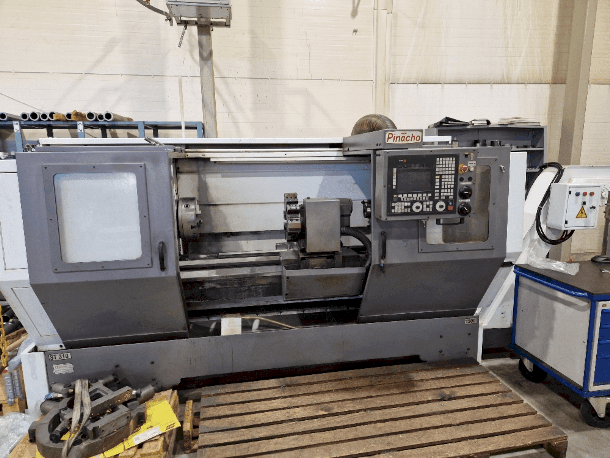 Makine Pinacho ST 310 x1500 - Önden görünüm