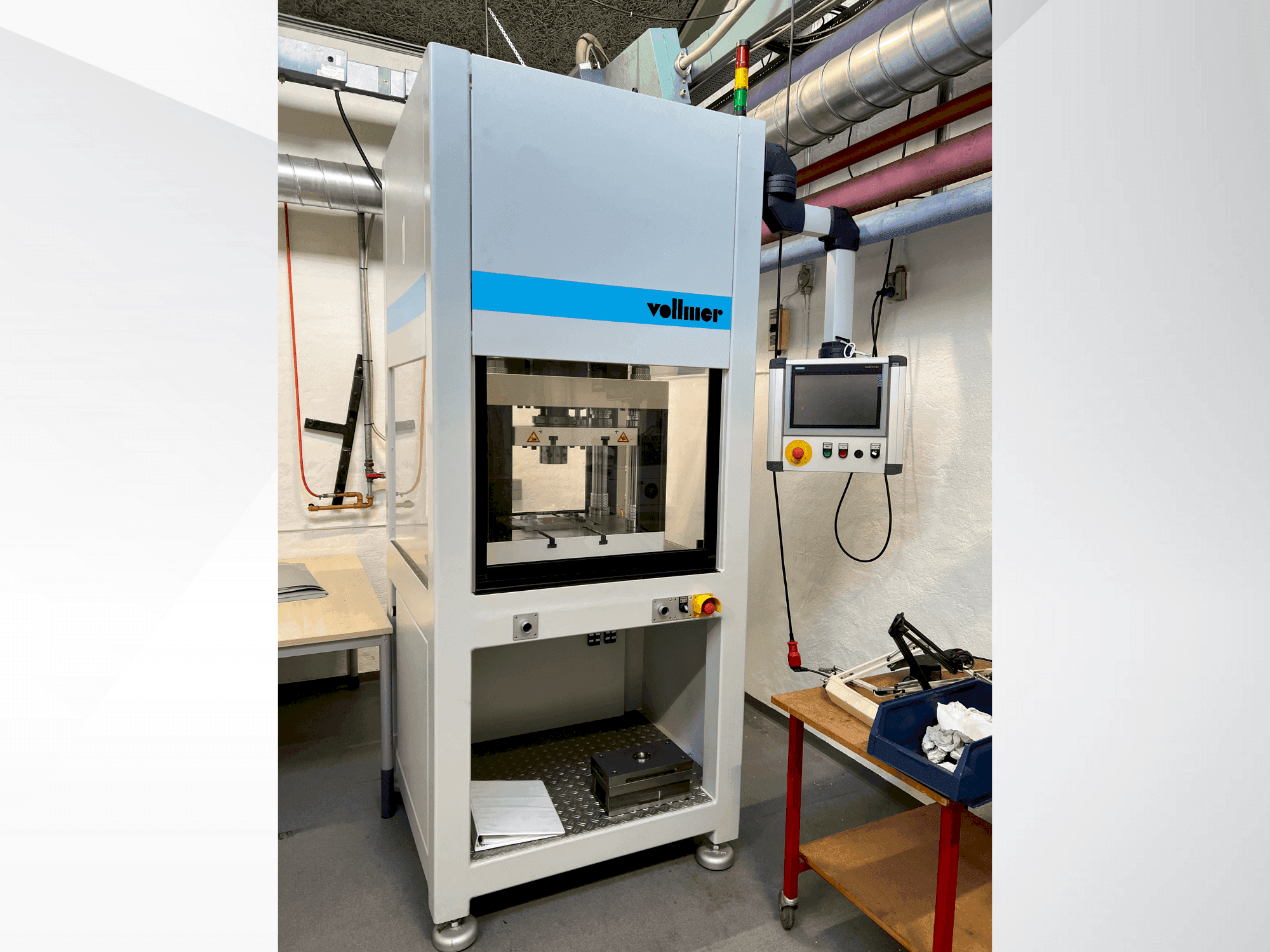 Makine VOLLMER W 2506 - Önden görünüm