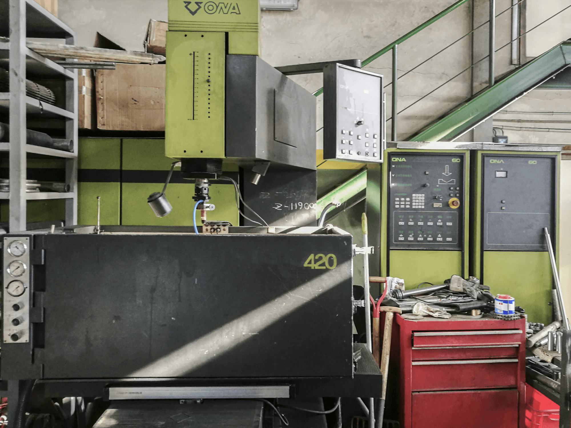 Makine ONA - Önden görünüm ONAMATIC 420