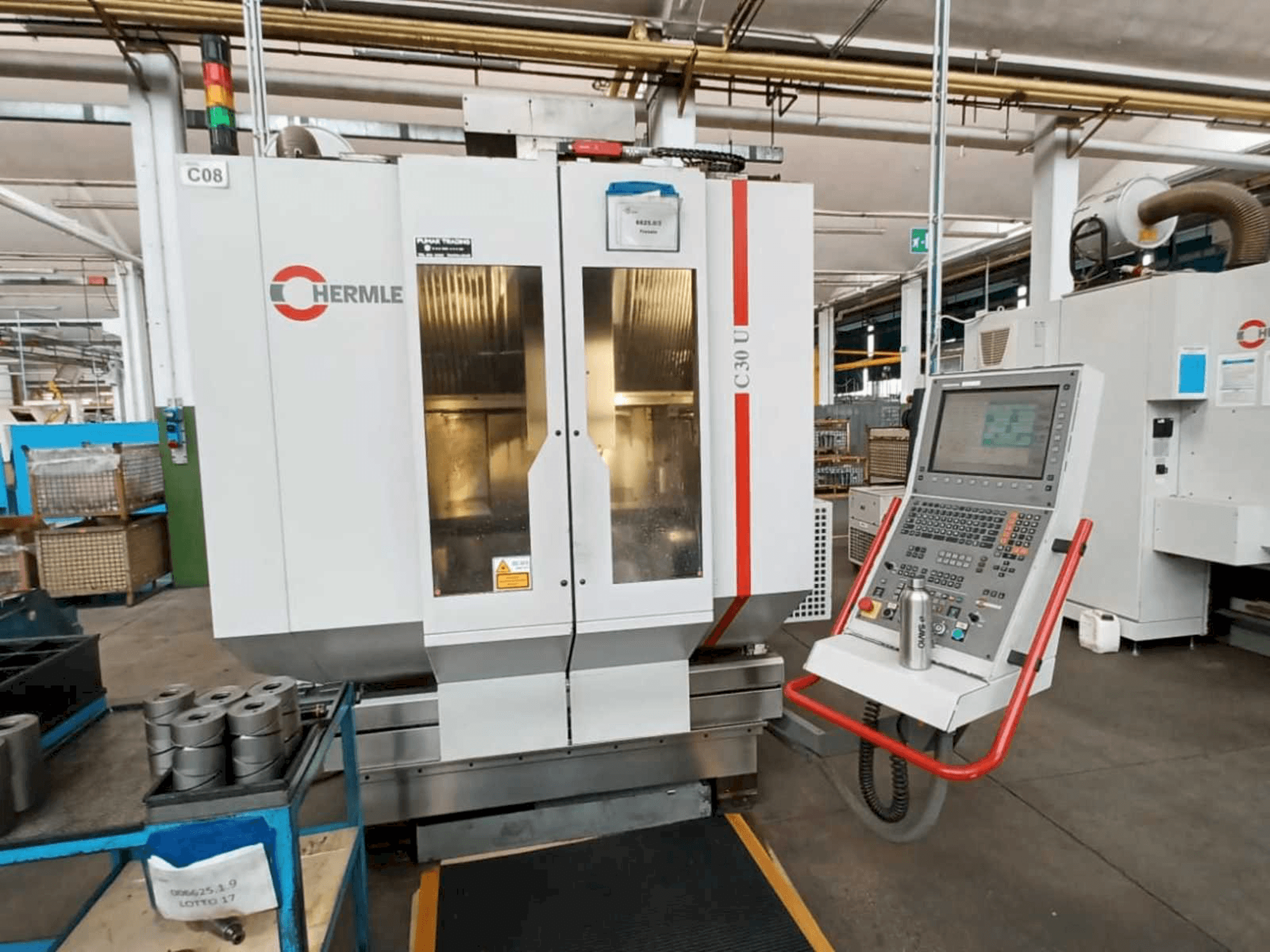 Makine HERMLE C30U - Önden görünüm