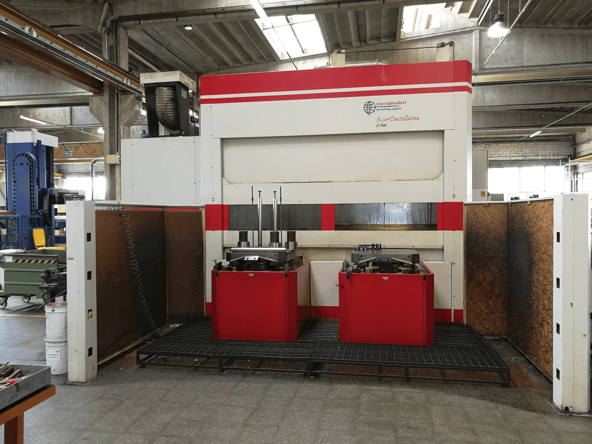 Makine Starrag - Önden görünüm ZT 800/140