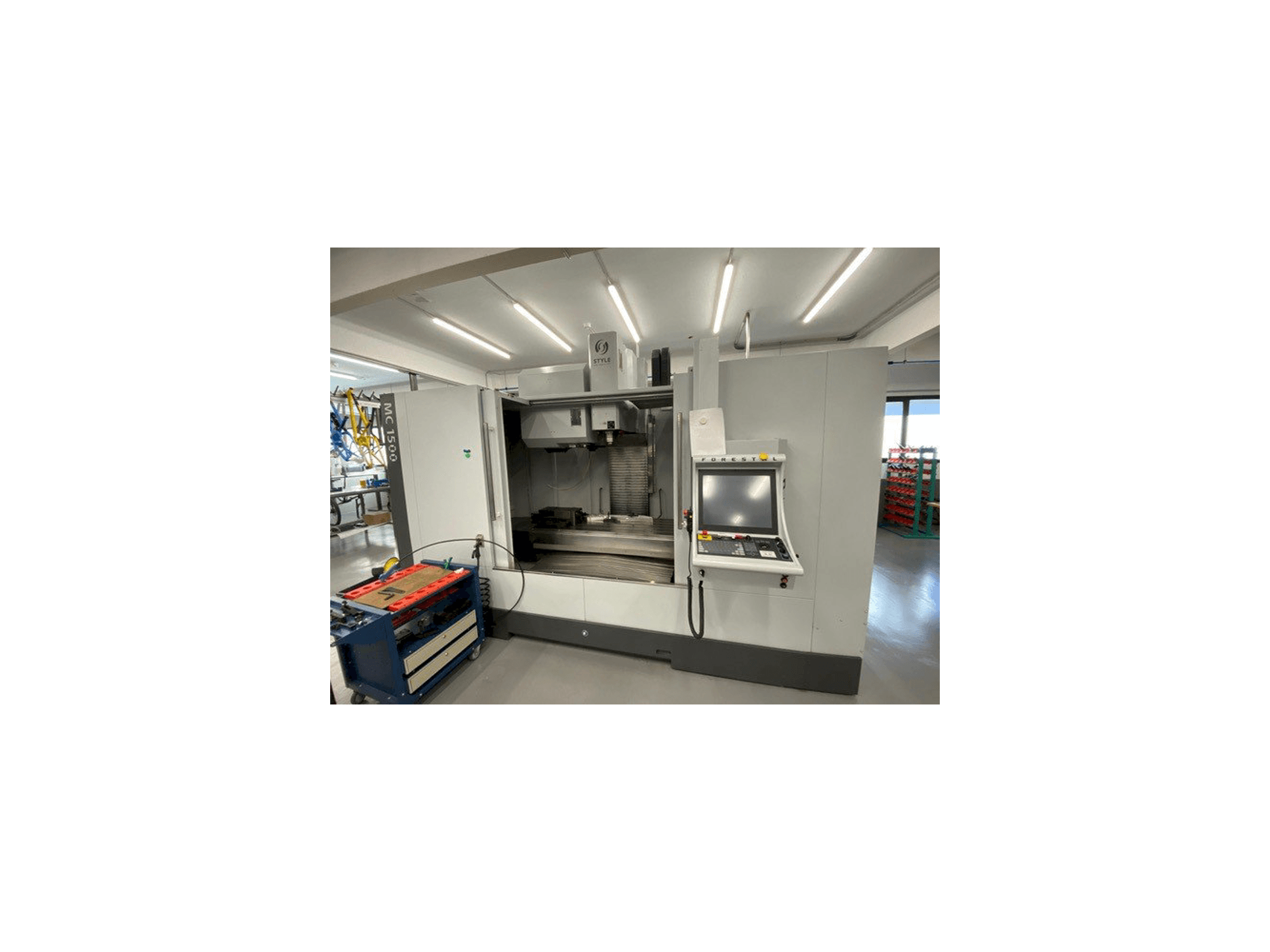 Makine STYLE MC 1500 - Önden görünüm