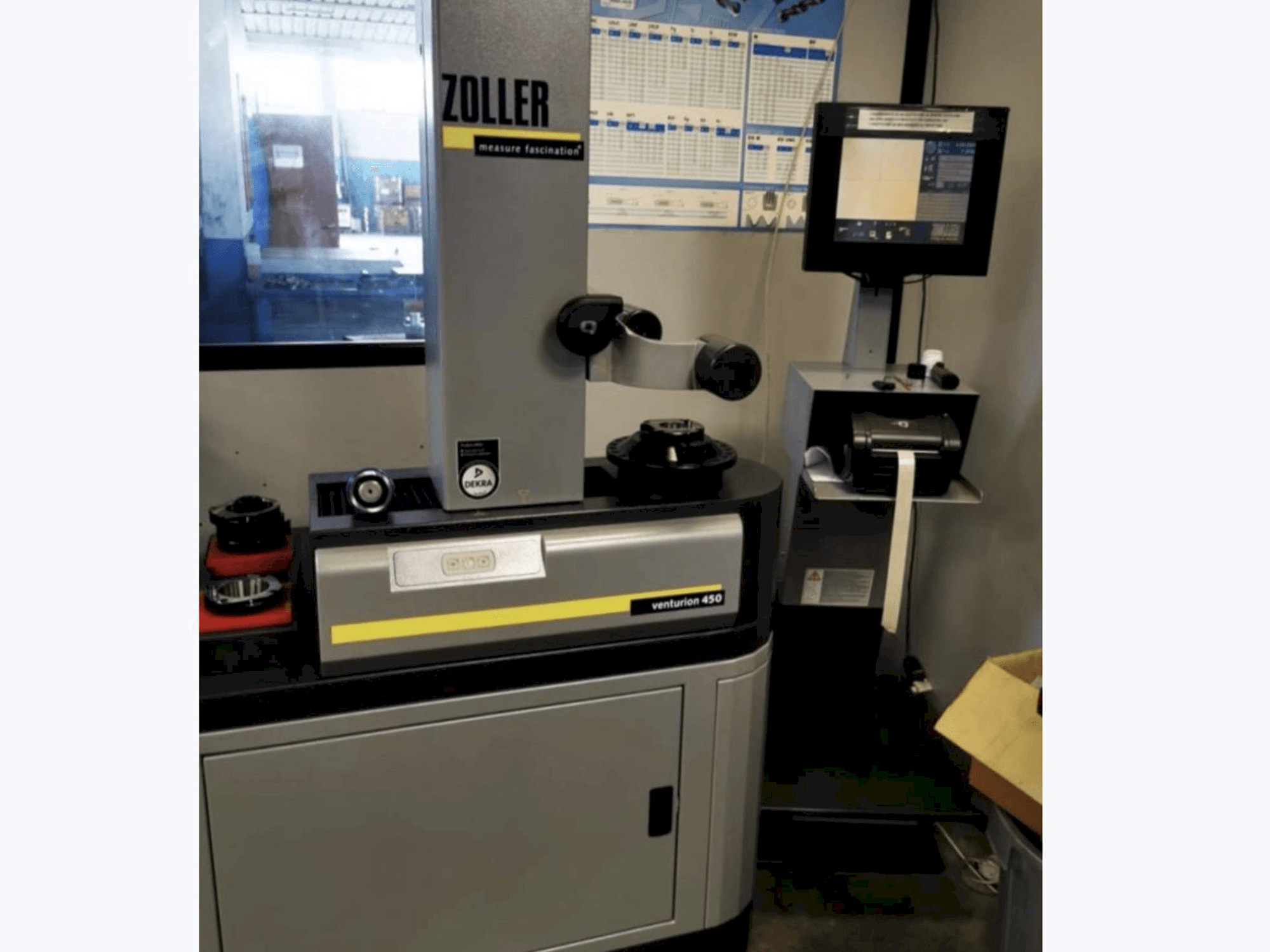 Makine Zoller Venturion 450 - Önden görünüm