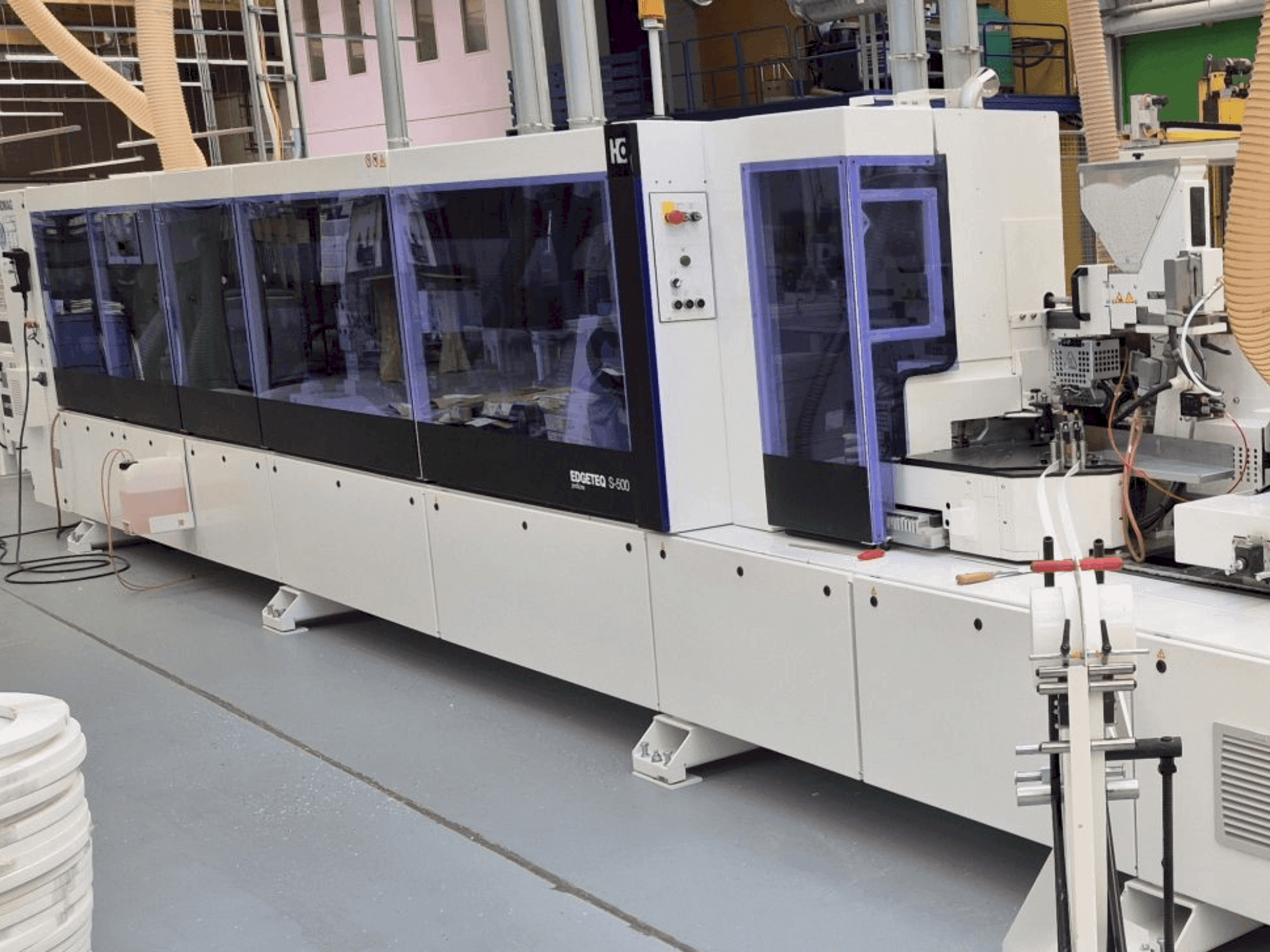 Makine HOMAG EDGETEC S-500 - Önden görünüm