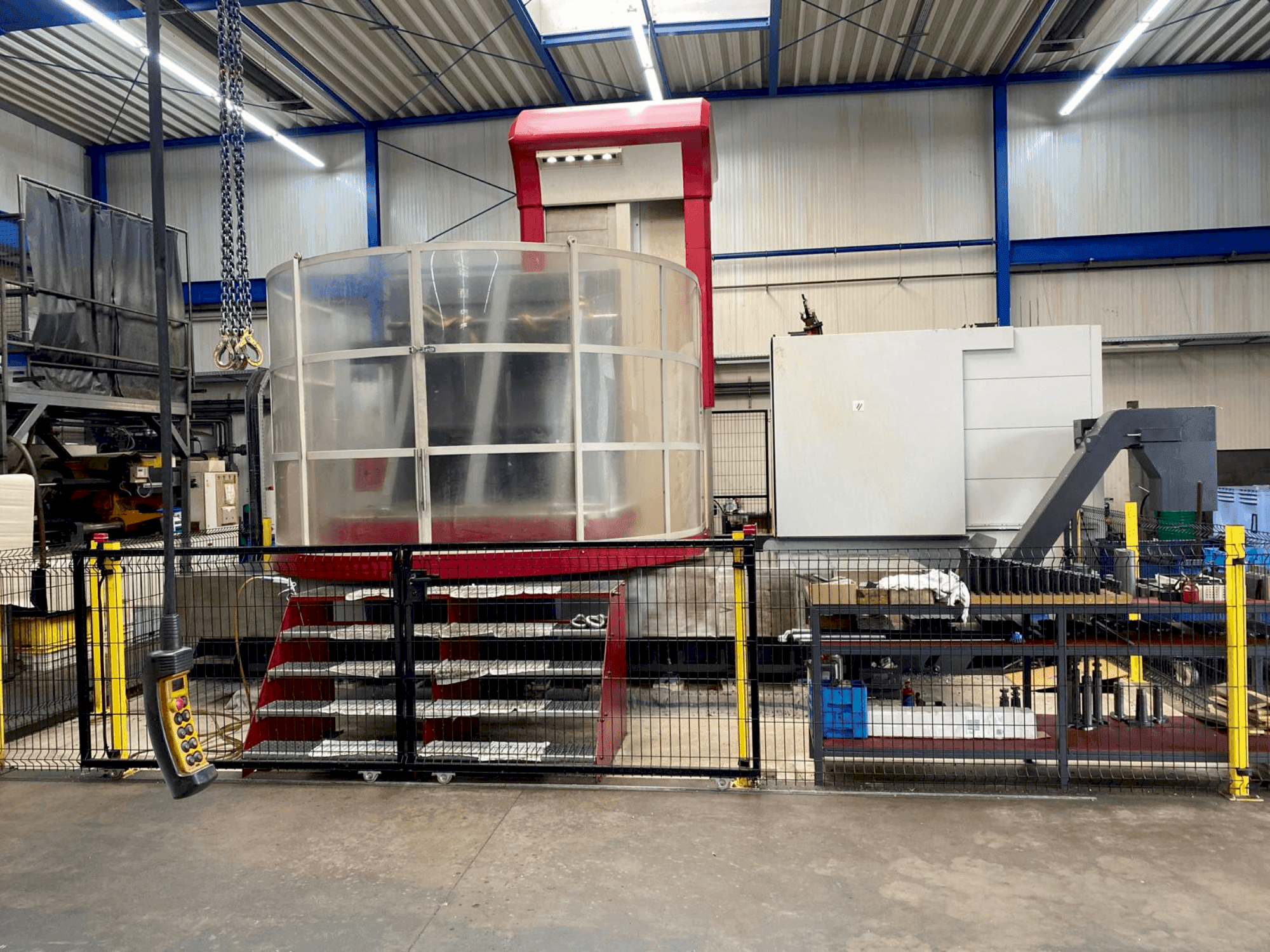 Makine FERMAT WFT 13 CNC - Önden görünüm