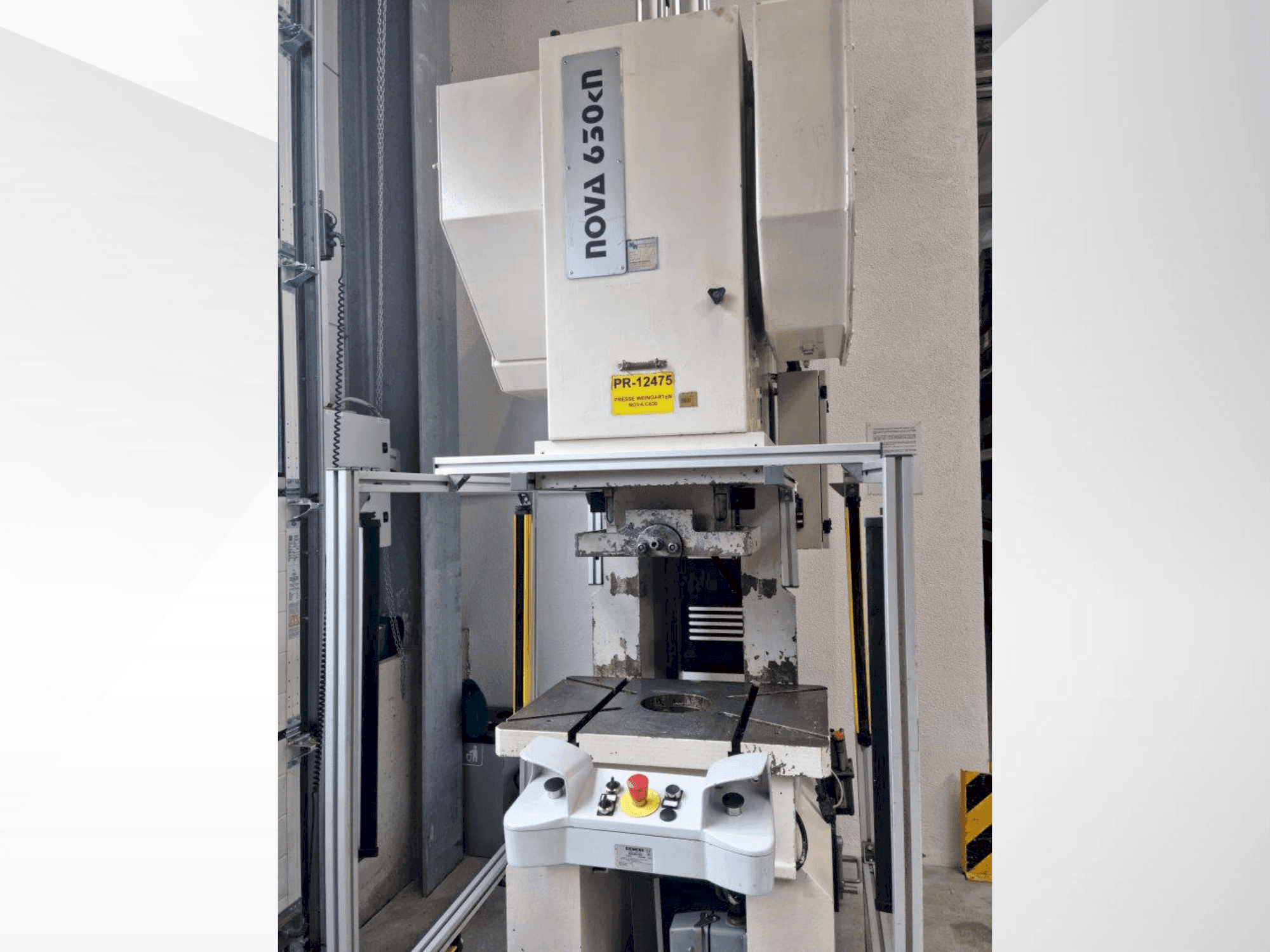 Makine BEUTLER Nova C630kN - Önden görünüm