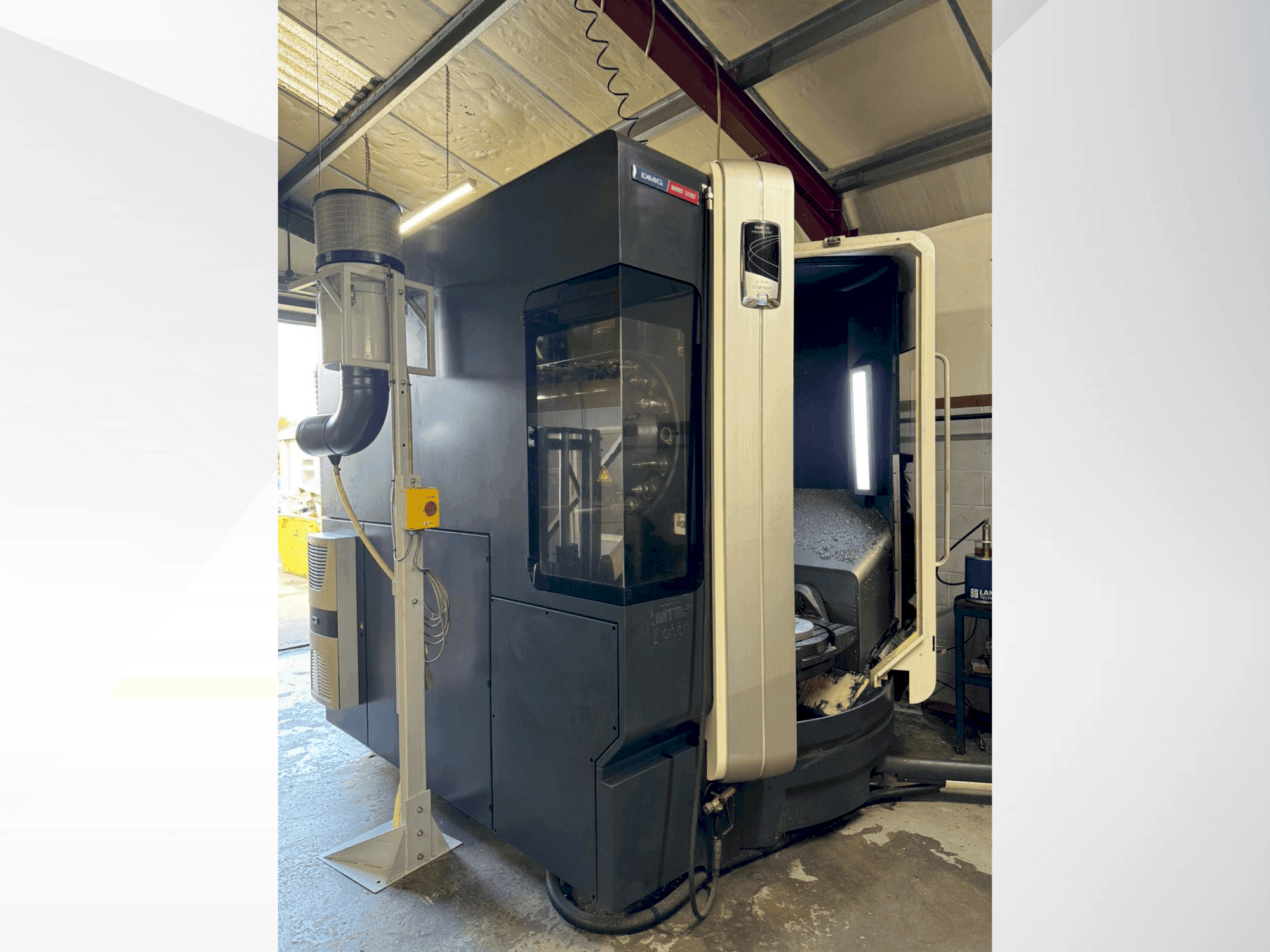Makine DMG MORI DMU 75 Monoblock - Önden görünüm