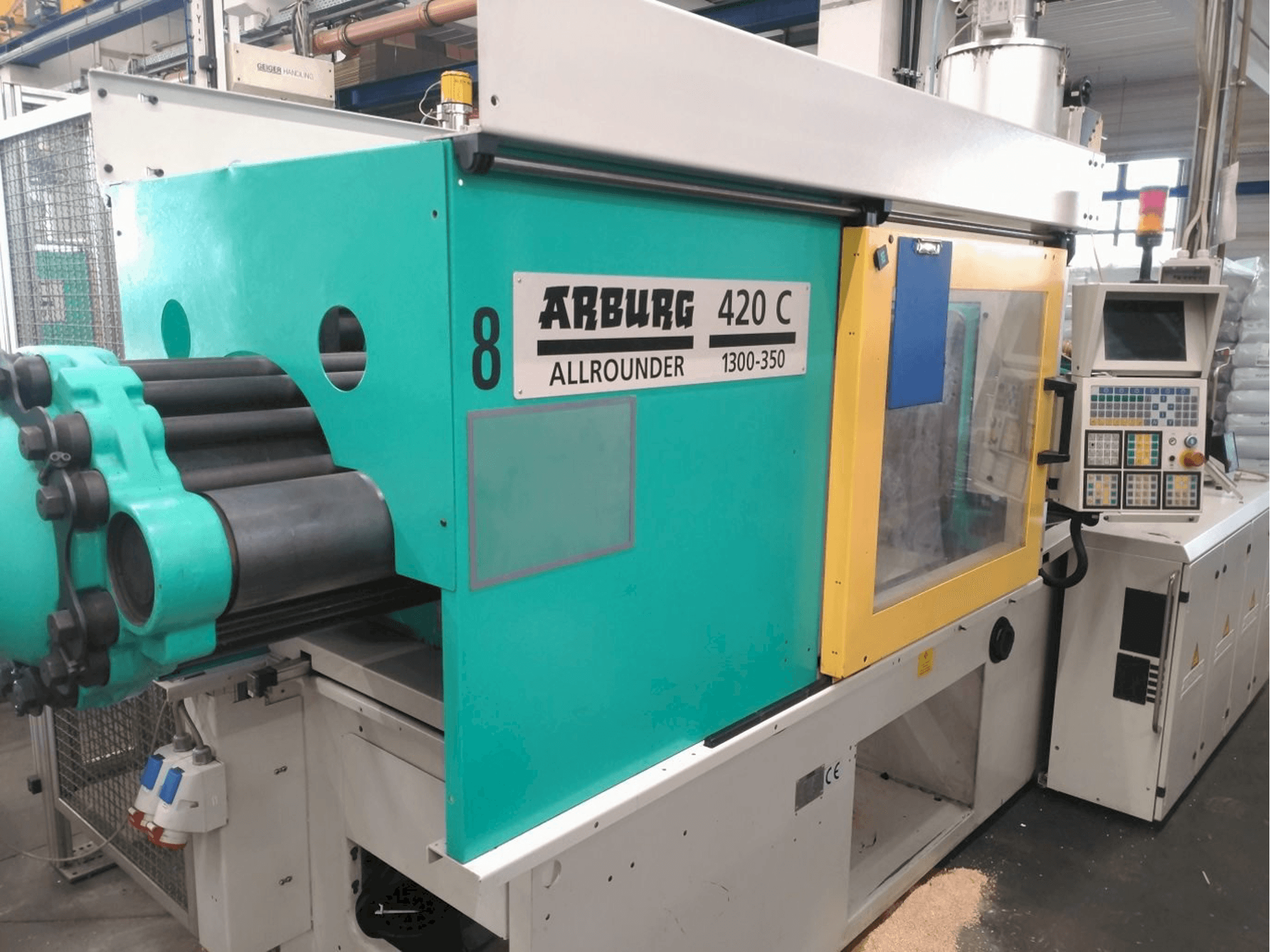 Makine Arburg 420 C 1300-350 - Önden görünüm