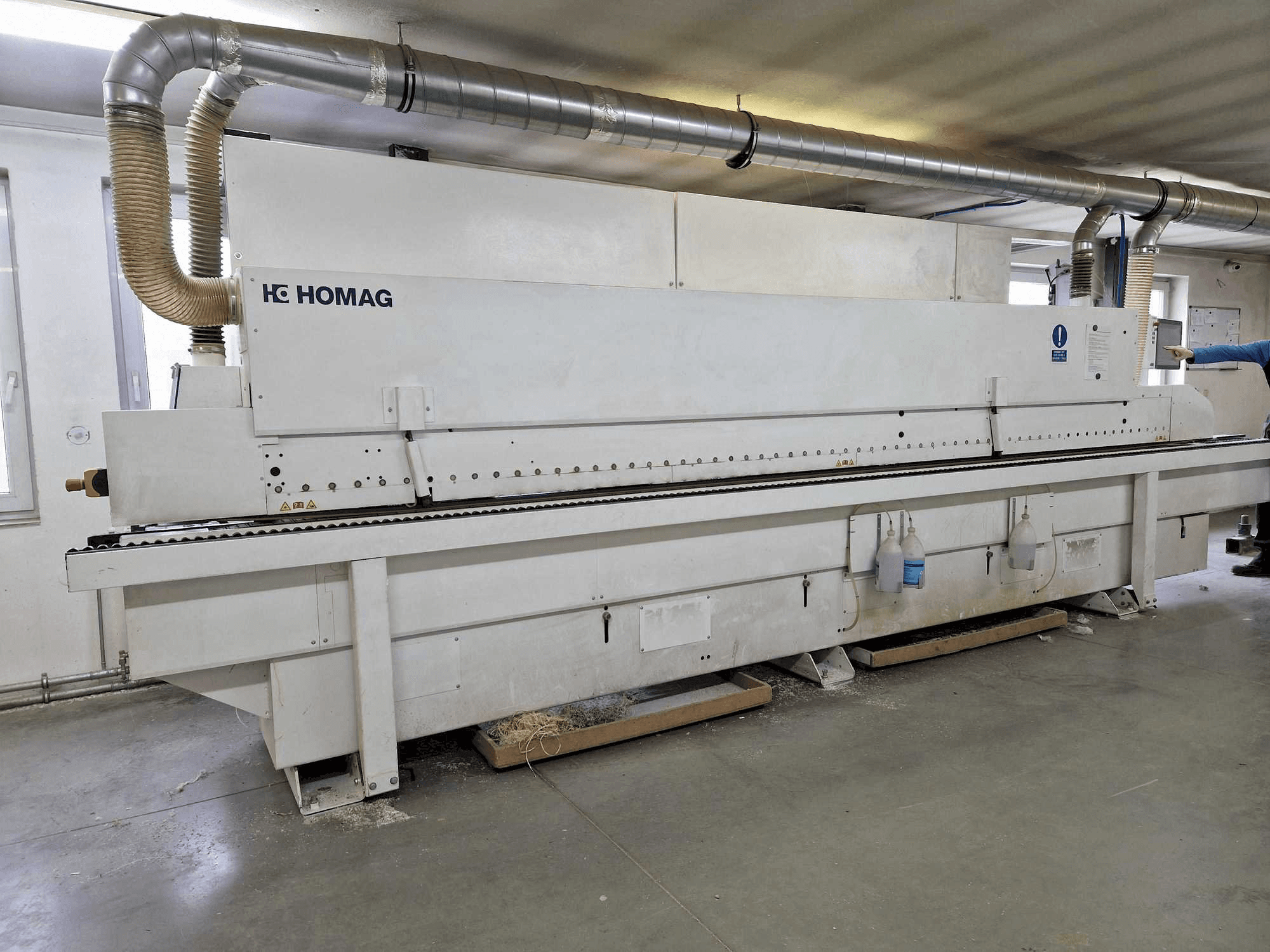 Makine HOMAG Edgeteq S-390 Optimat KDF 860C - Önden görünüm