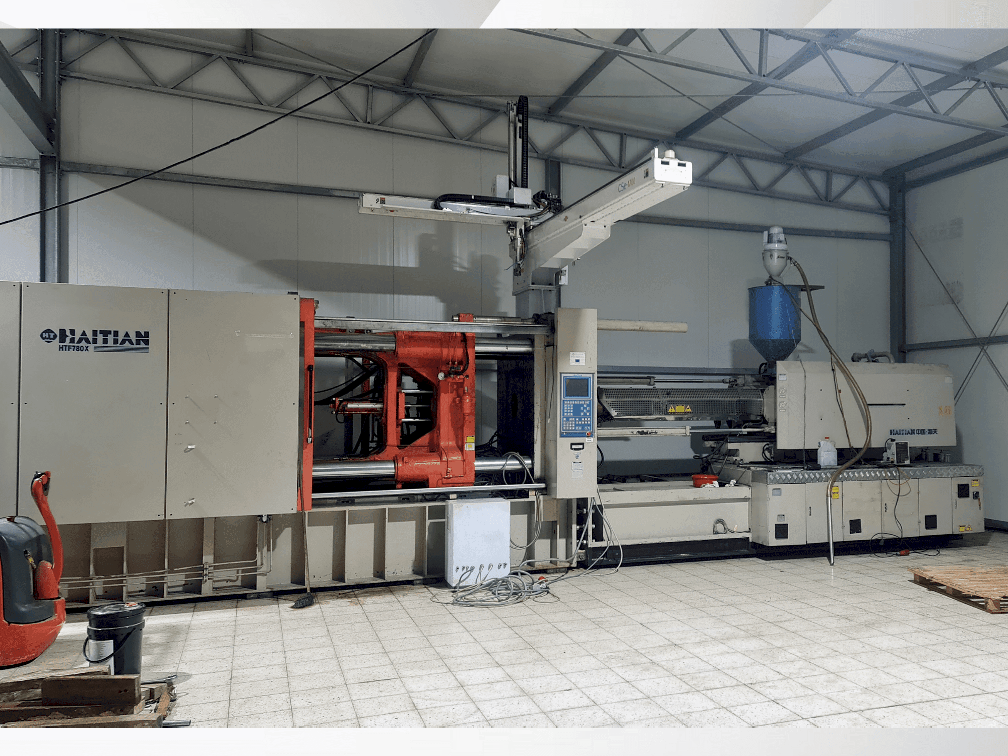 Makine HAITIAN HTF 780x - Önden görünüm