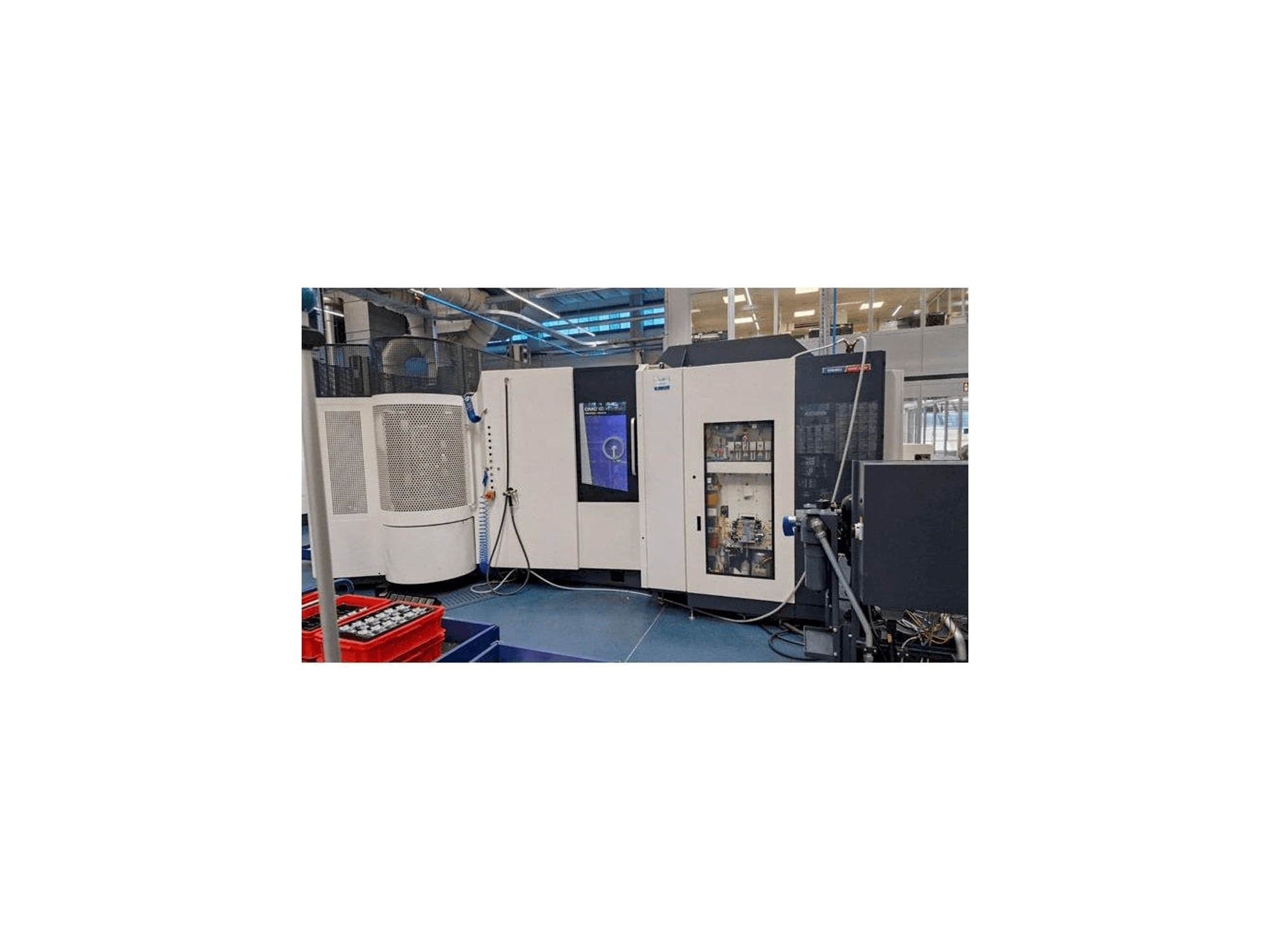 Makine DMG DECKEL MAHO DMC 60H Linear - Önden görünüm