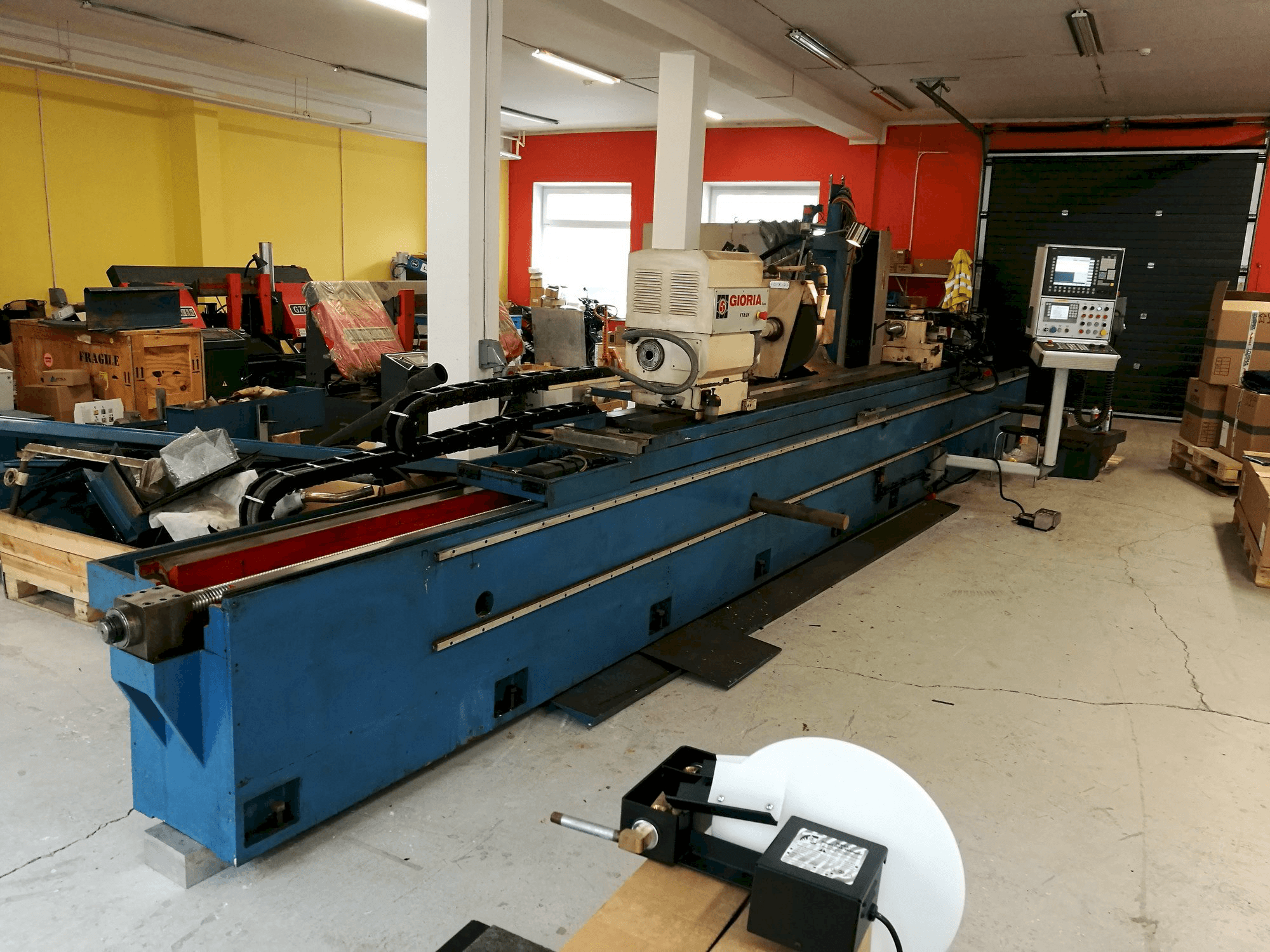 Makine Gioria RU / PN 3500 CNC - Önden görünüm