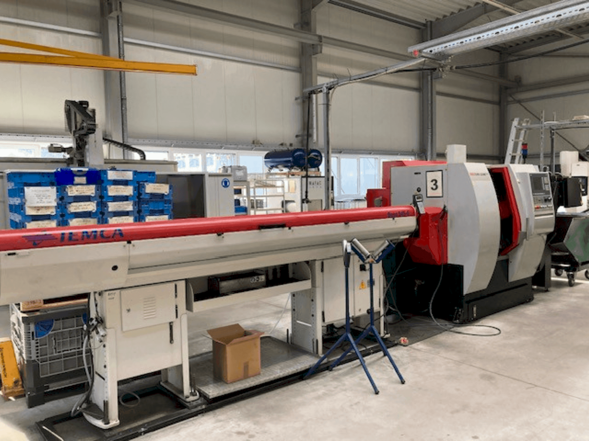 Makine EMCO TURN 332 MCPlus - Önden görünüm