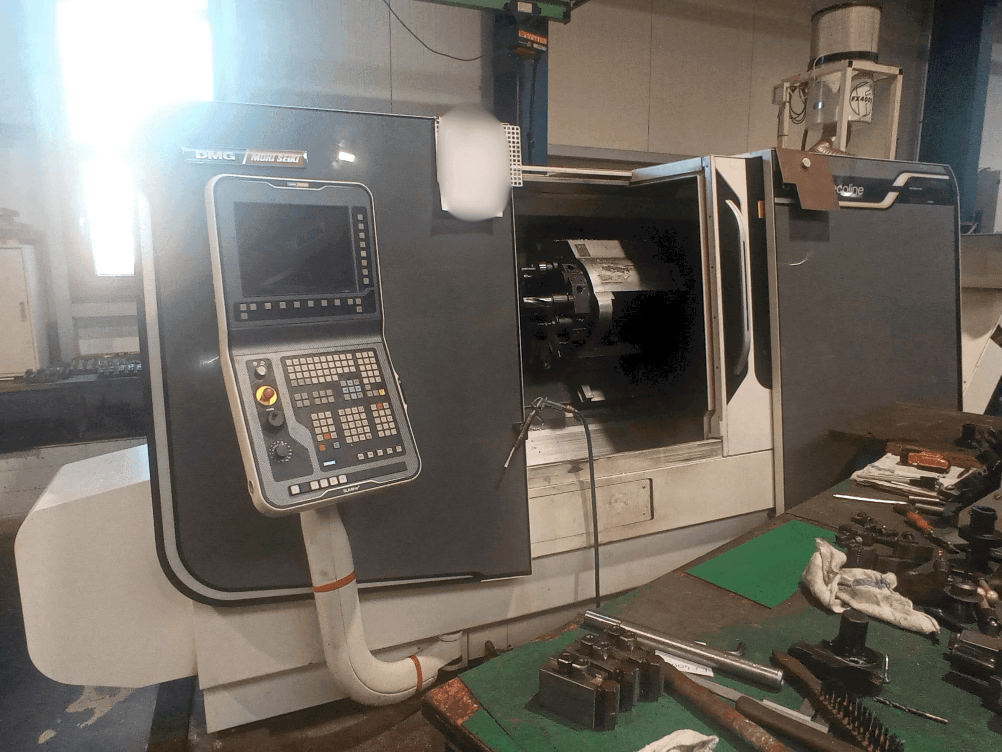 Makine DMG Mori Seiki CTX 510 ecoline - Önden görünüm