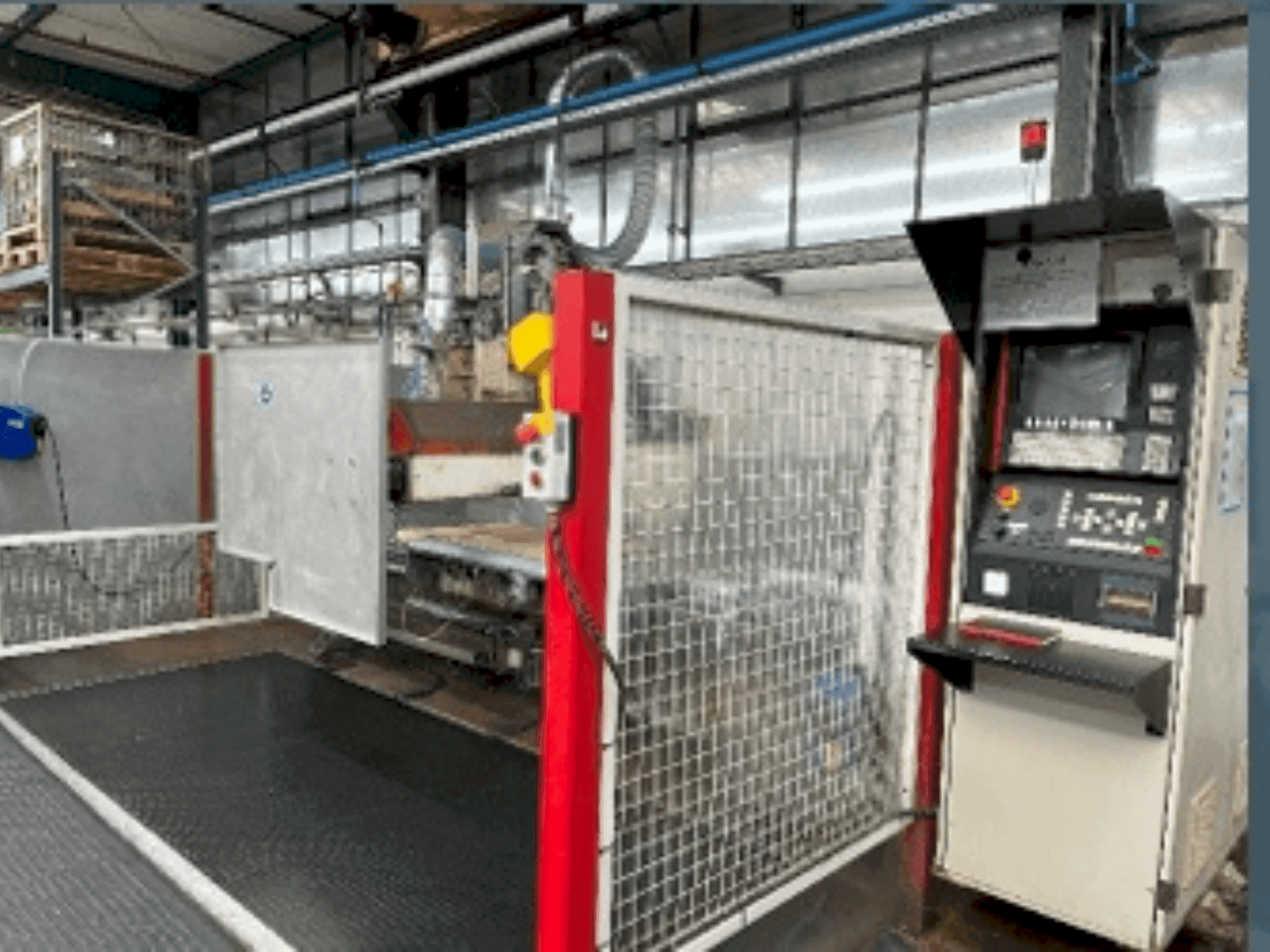 Makine IMA BIMA Quadroform C80/280 - Önden görünüm