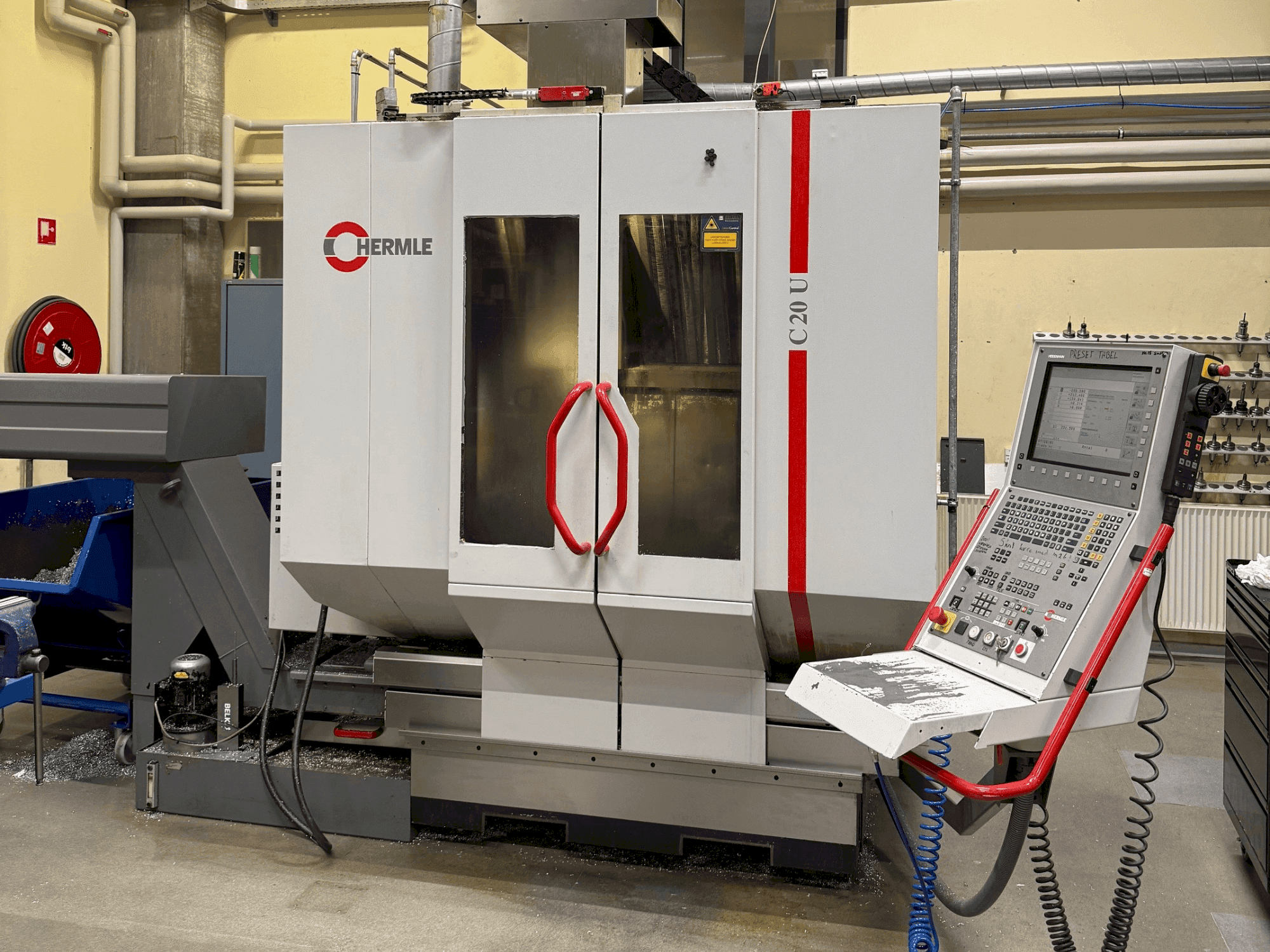 Makine HERMLE C 20 U - Önden görünüm