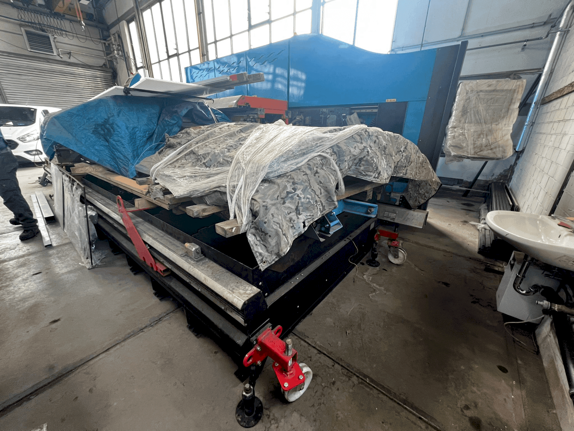 Makine Prima Power ZAPHIRO CV5000+CT10 - Önden görünüm