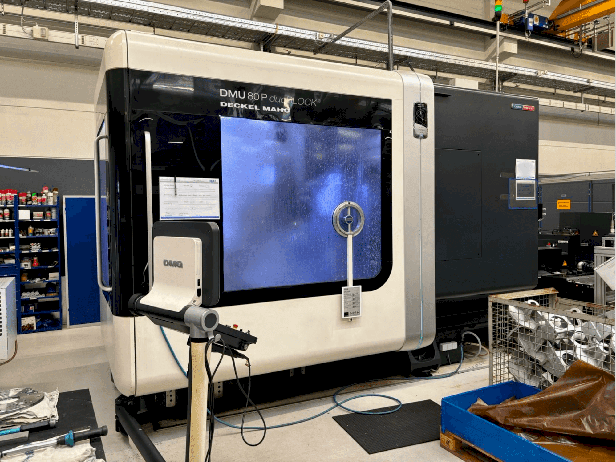 Makine DMG MORI 80 P Duoblock - Önden görünüm