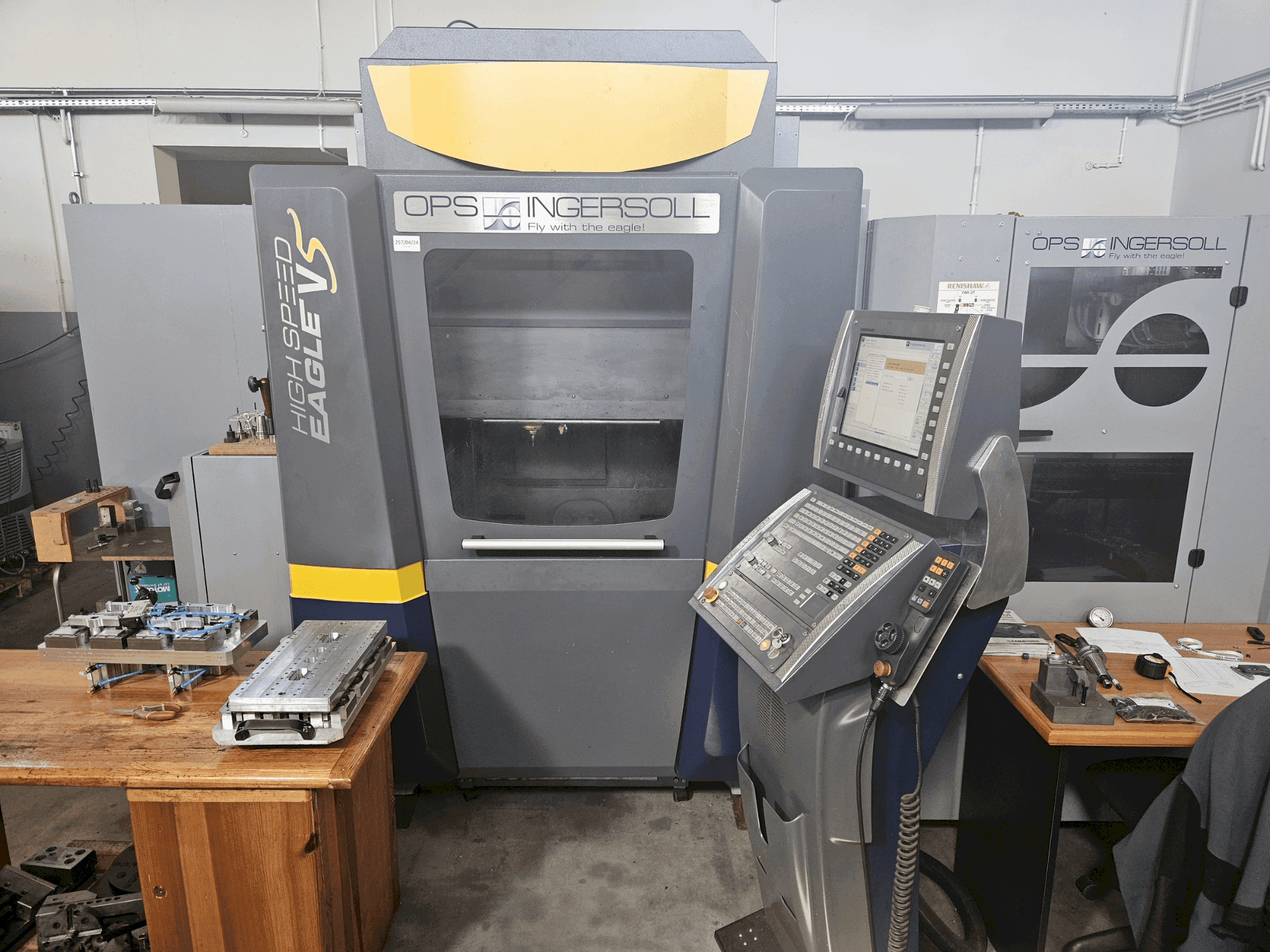 Makine OPS INGERSOLL HIGH SPEED Eagle V5 - Önden görünüm