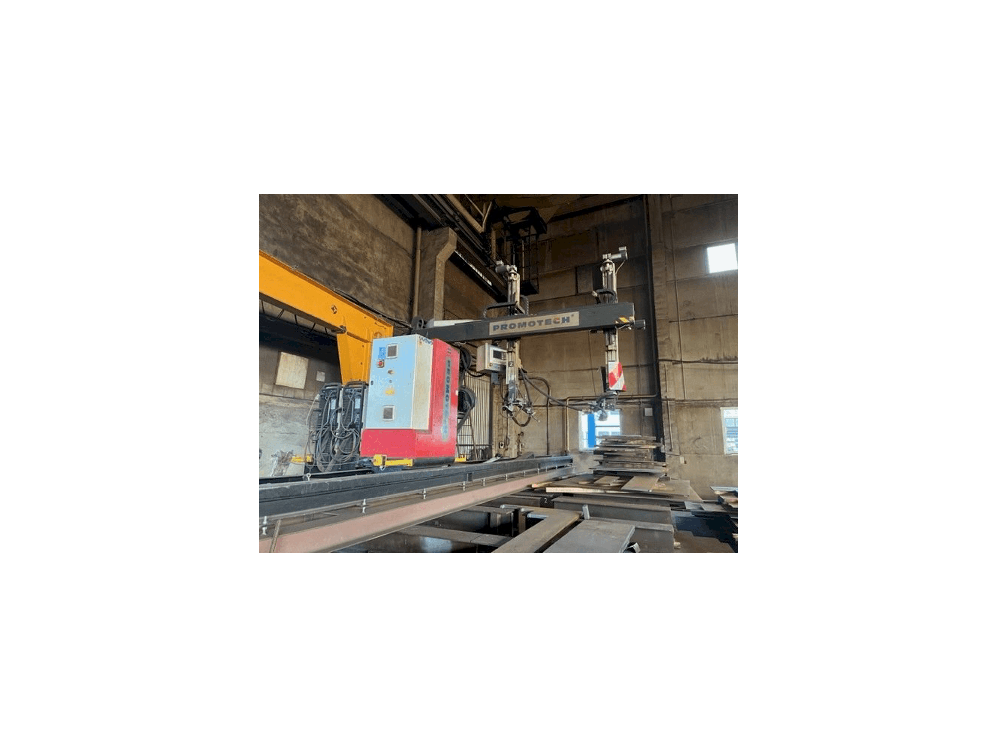 Makine Promotec WA 500/1000 GMAW - Önden görünüm