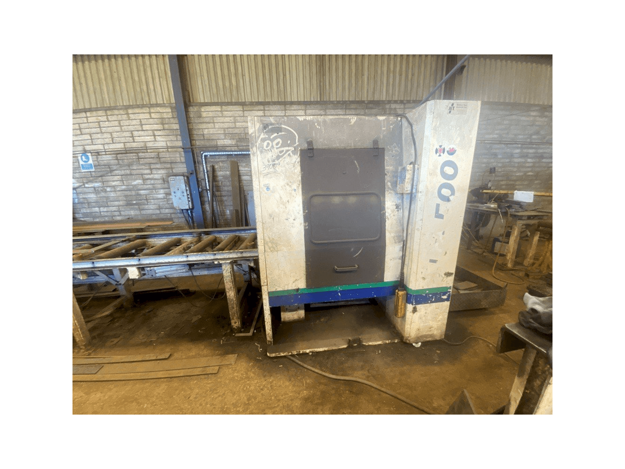 Makine GEKA ALFA 500/150 - Önden görünüm