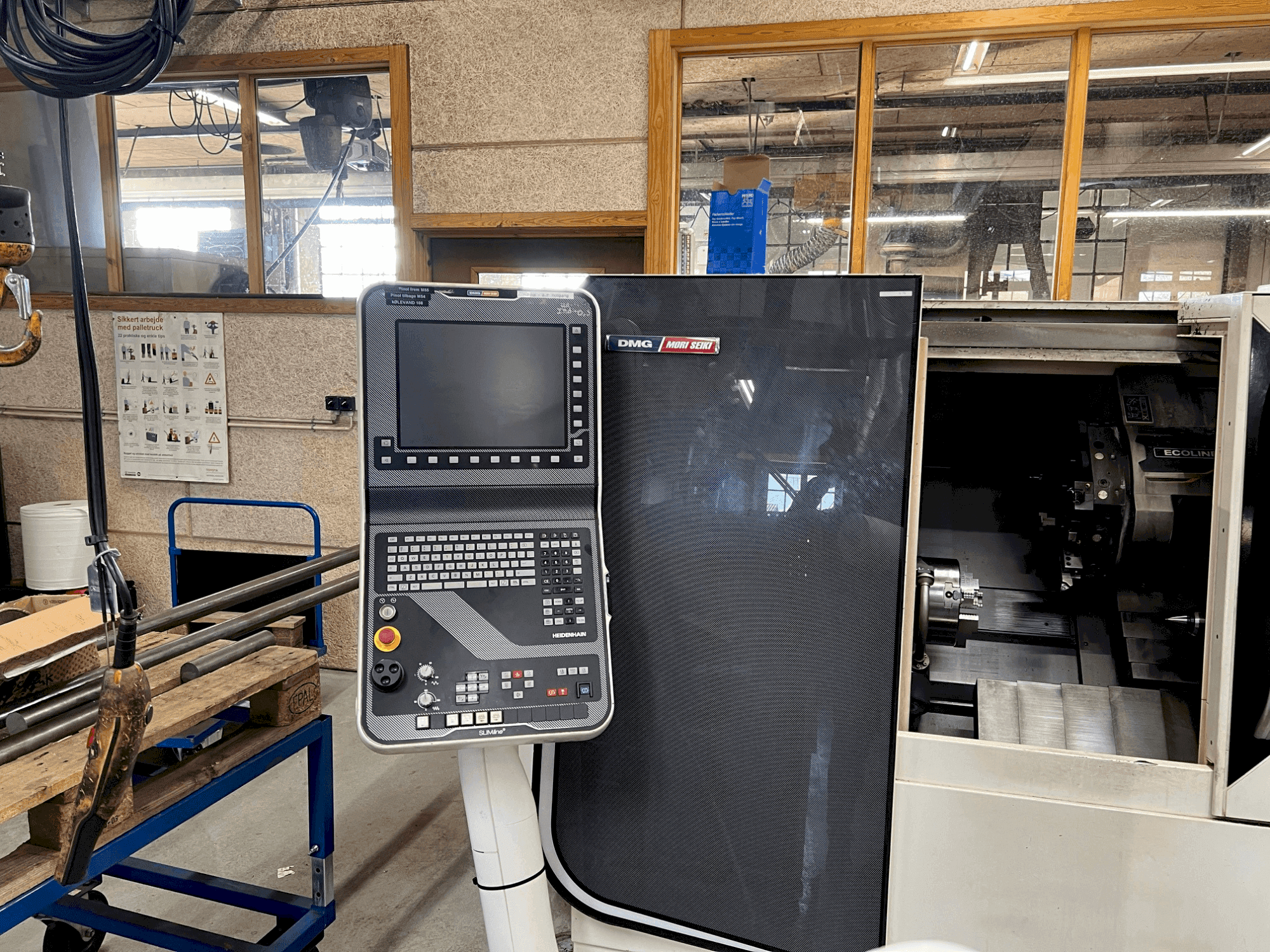 Makine DMG Mori Seiki CTX 310 ecoline - Önden görünüm