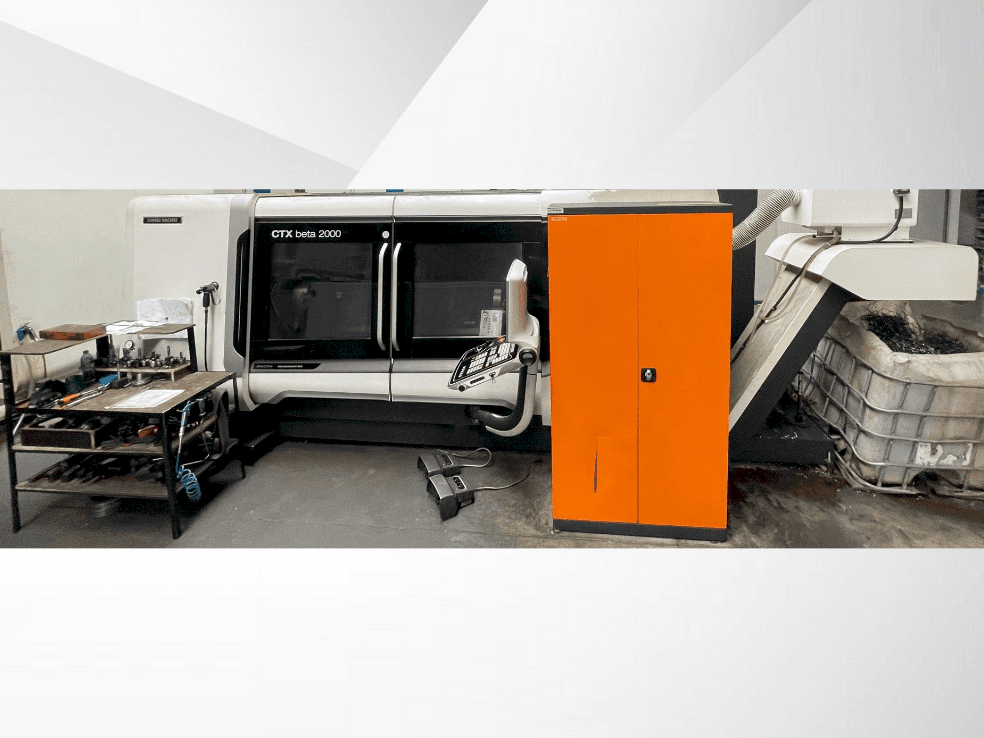 Makine DMG MORI CTX 2000 - Önden görünüm