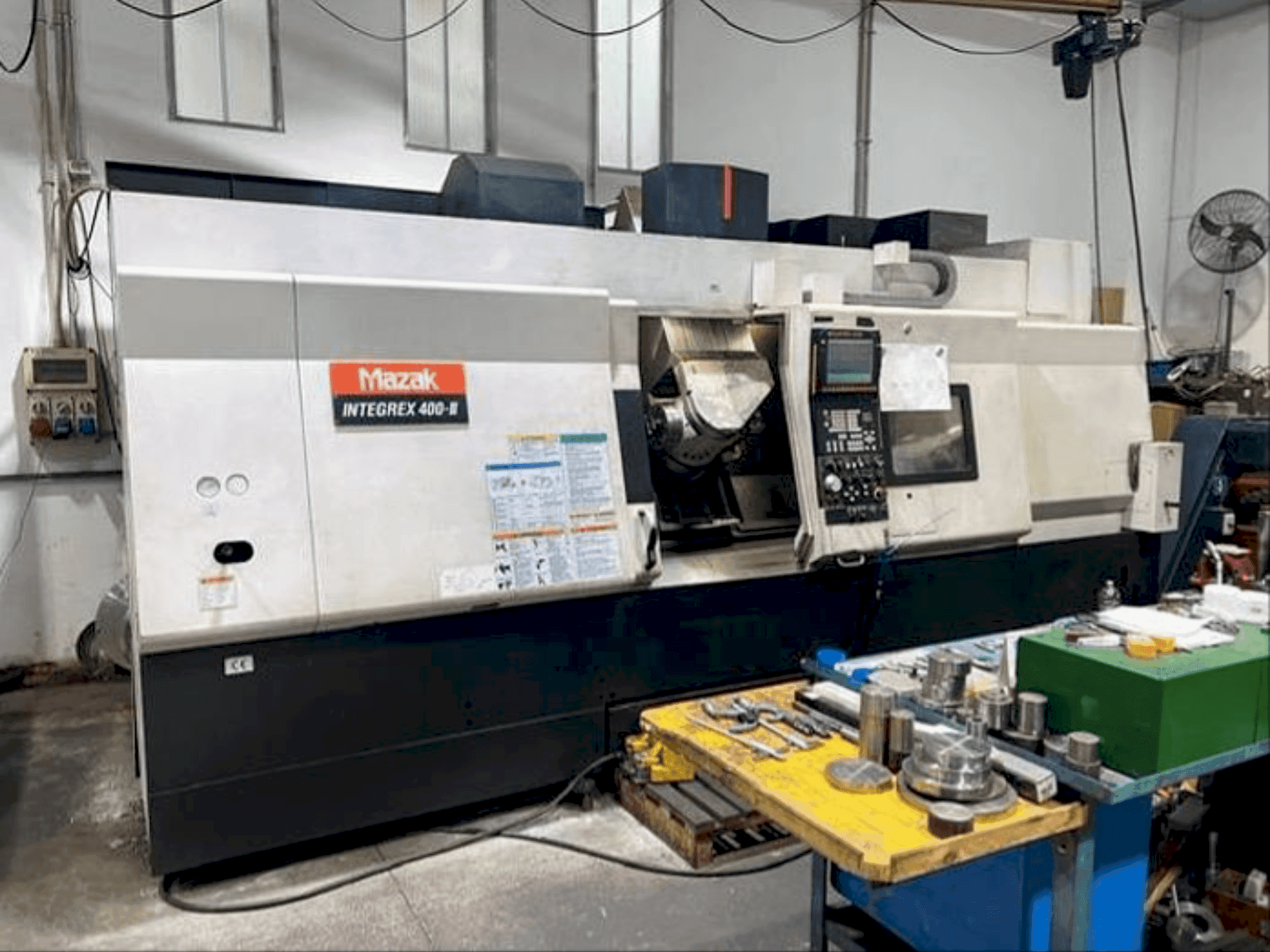 Makine Mazak INTEGREX 400 III FUSION - Önden görünüm