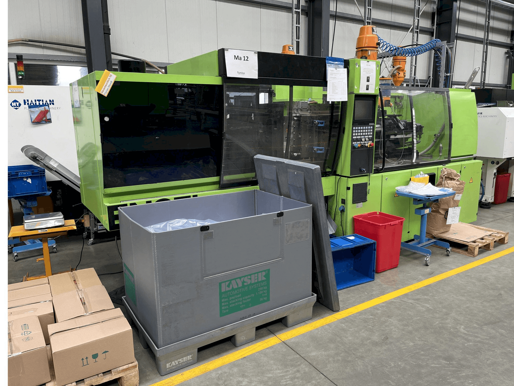 Makine Engel VICTORY 500/120 Standard - Önden görünüm