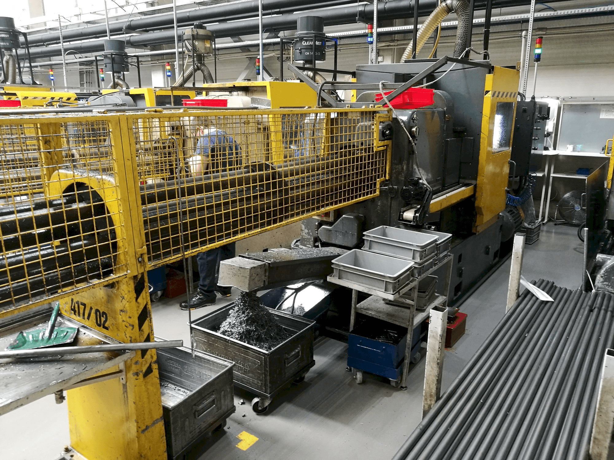 Makine Wickman 1 3/8"-6 - Önden görünüm