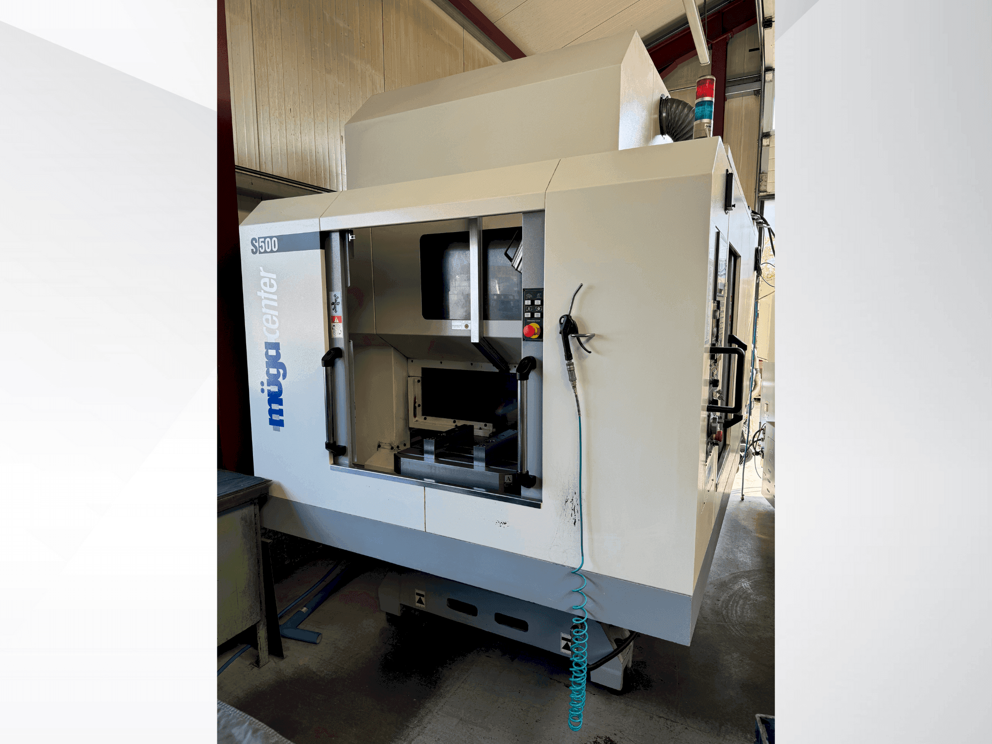 Makine Muga S500 - Önden görünüm