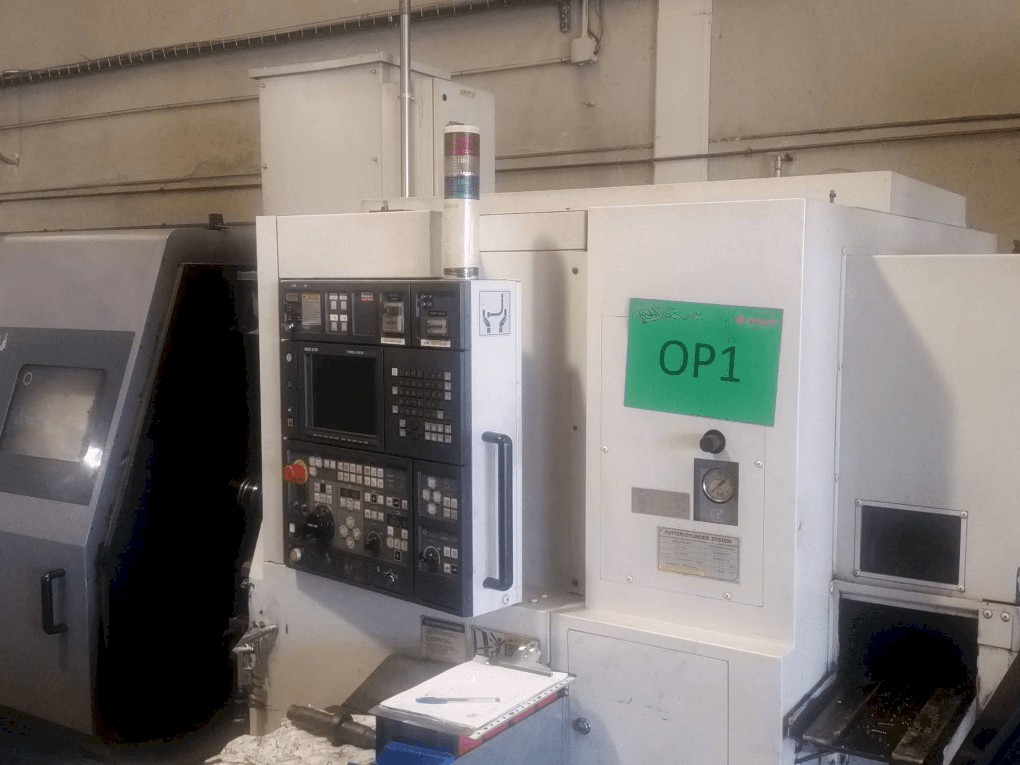 Makine MORI SEIKI ZL 200 MSC - Önden görünüm