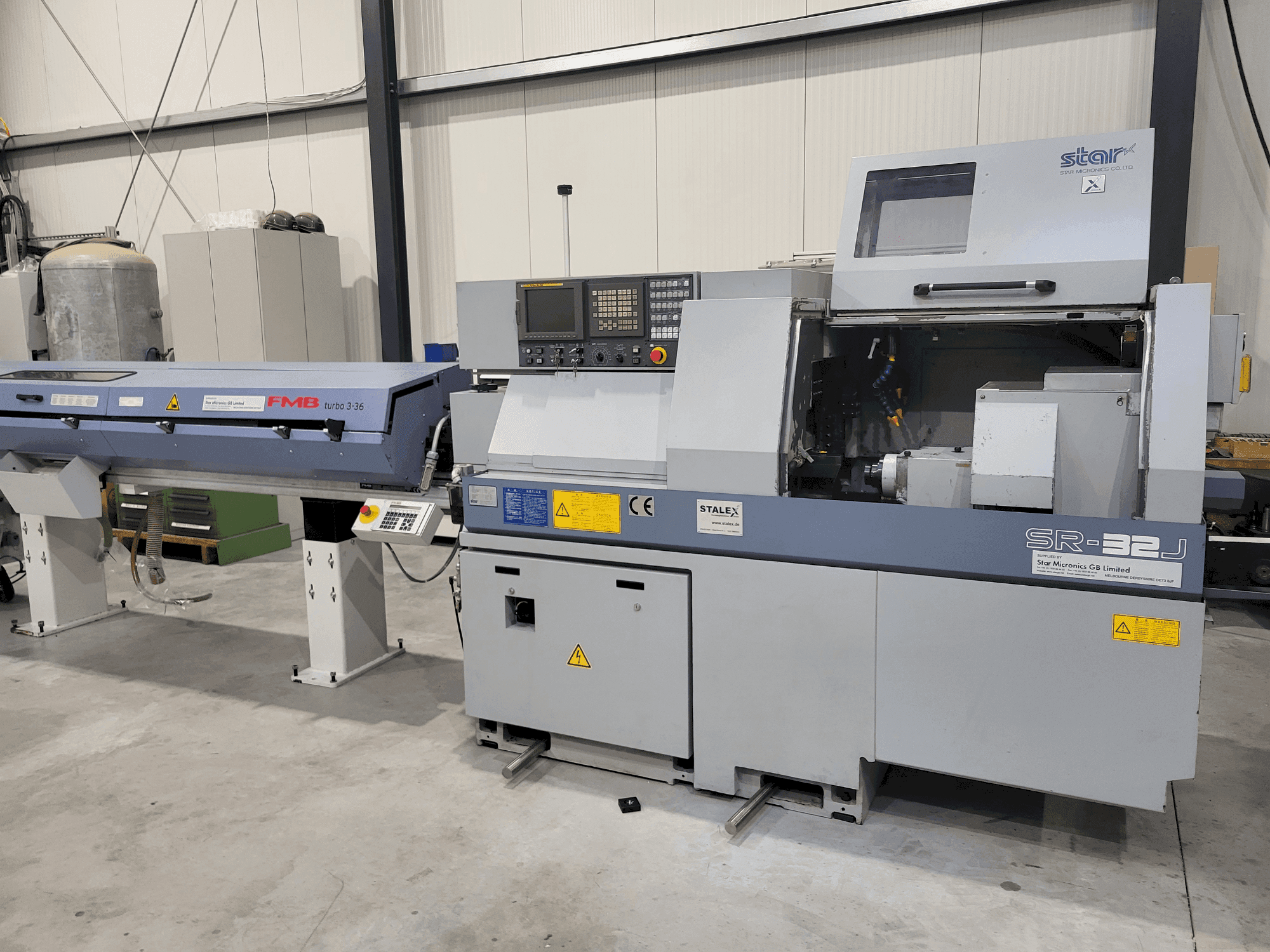 Makine Star SR-32J - Önden görünüm