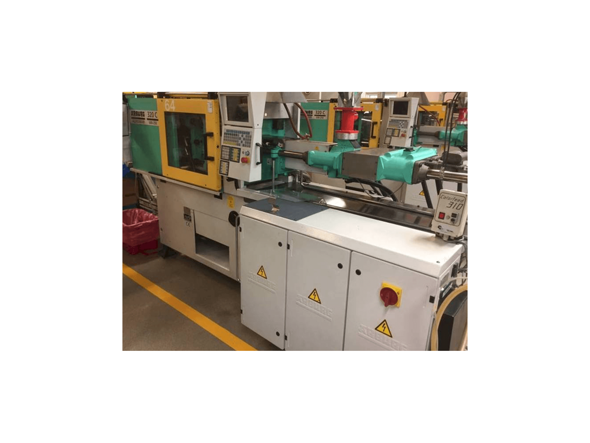 Makine Arburg 320 C 600-250 - Önden görünüm