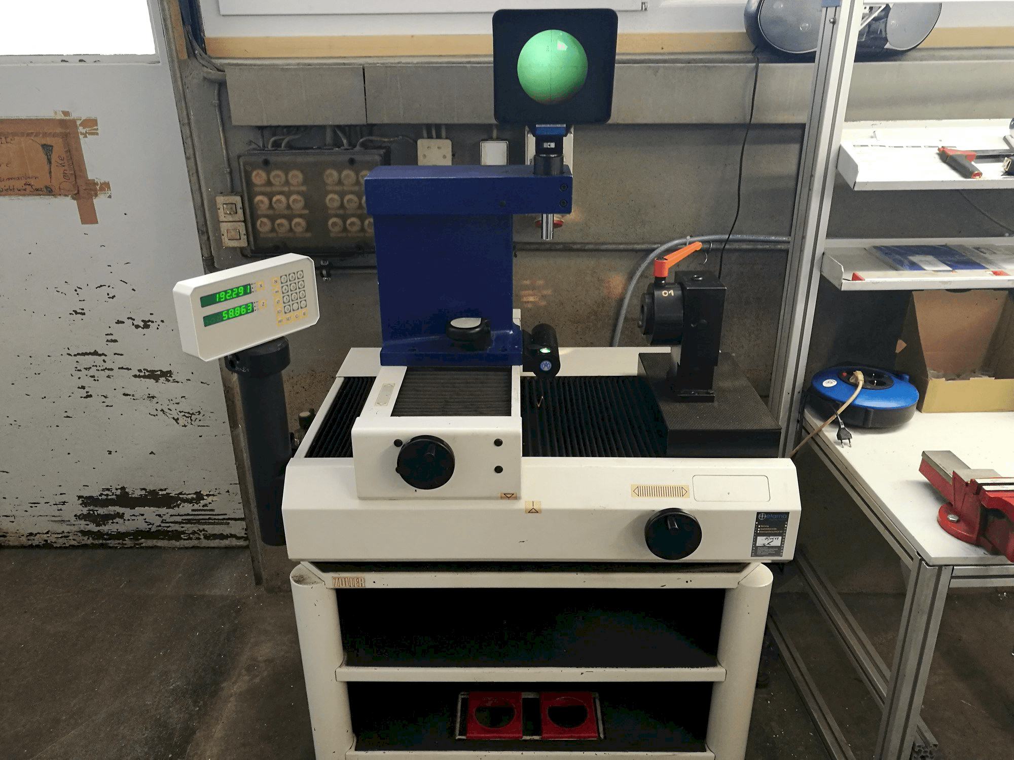 Makine Zoller H420 - Önden görünüm