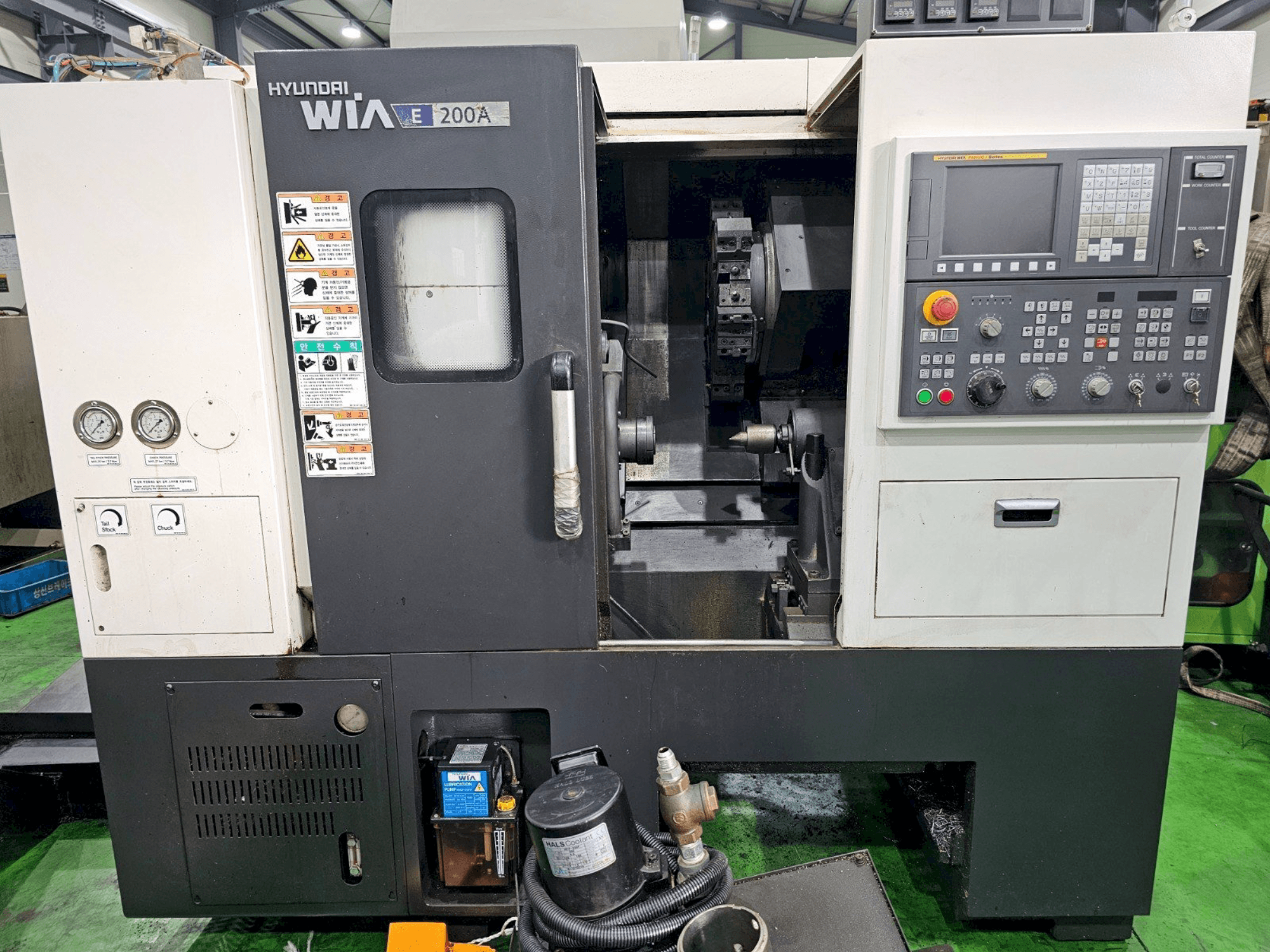 Makine Hyundai Wia E 200A - Önden görünüm