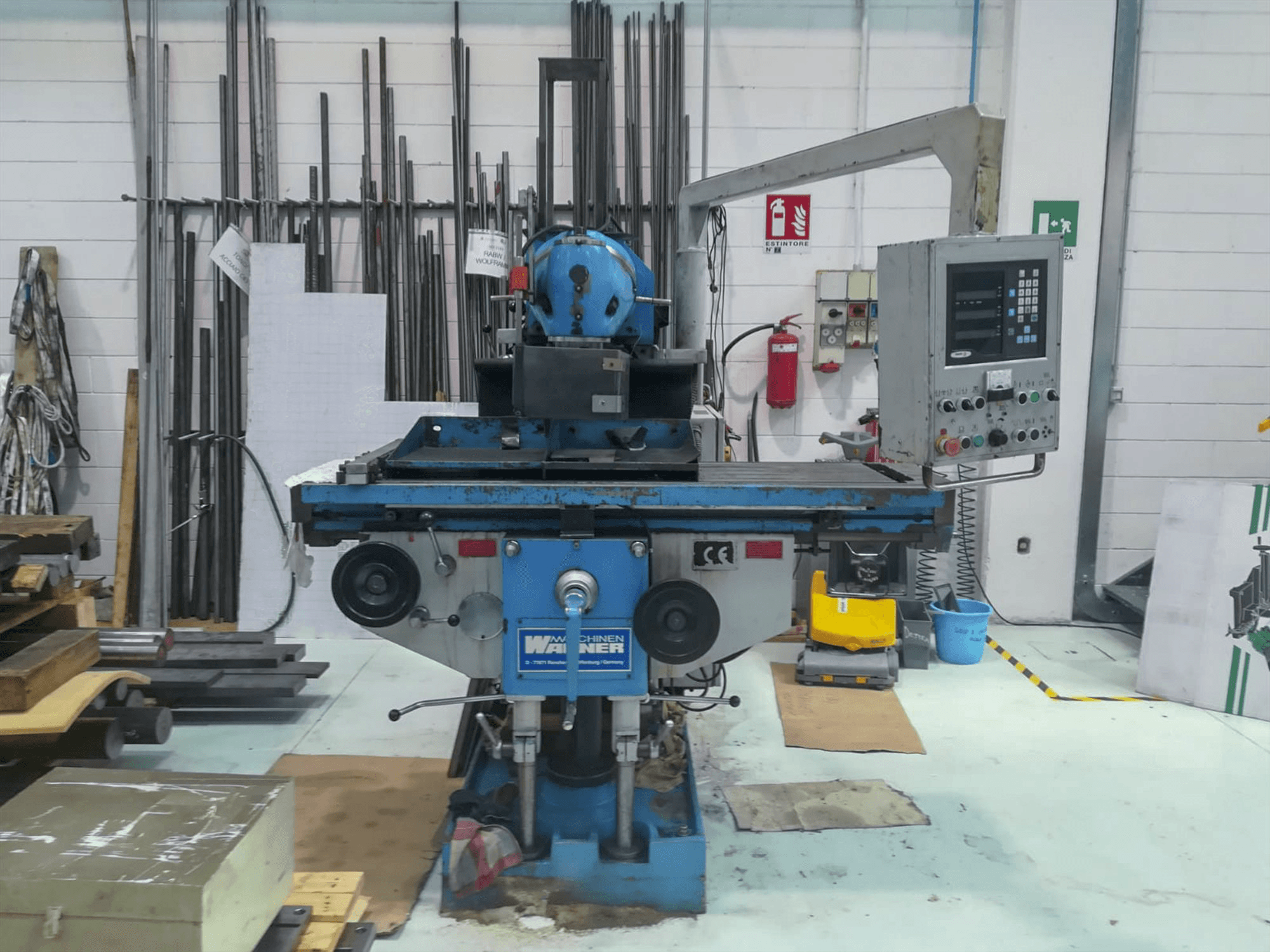 Makine WAGNER - Önden görünüm FCQ 1635