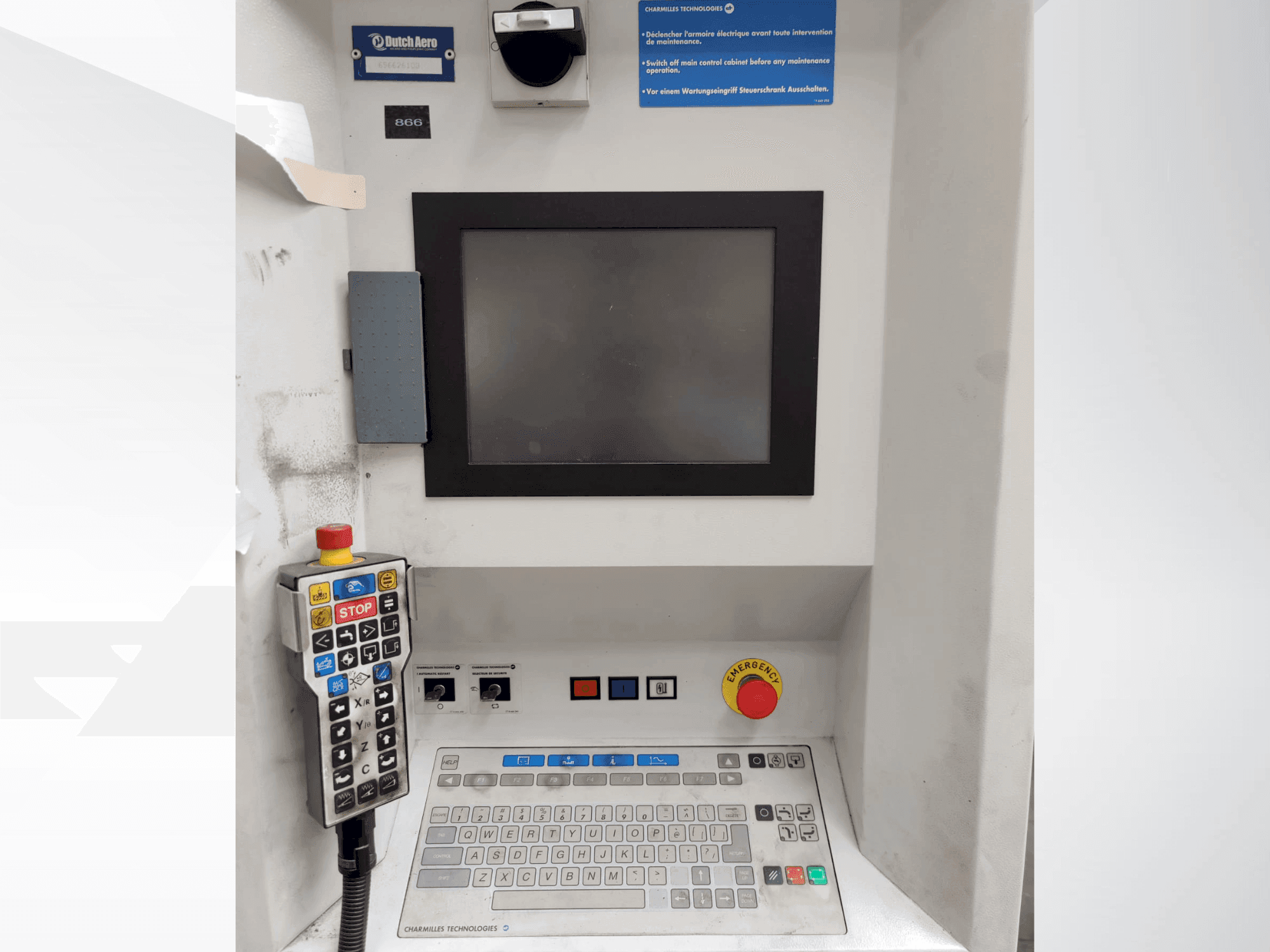 Makine CHARMILLES ROBOFORM 55P - Kontrol ünitesi