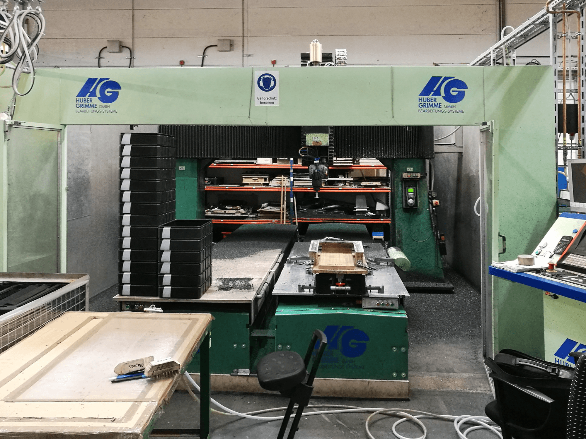 Makine Huber&Grimme - Önden görünüm HG3000T