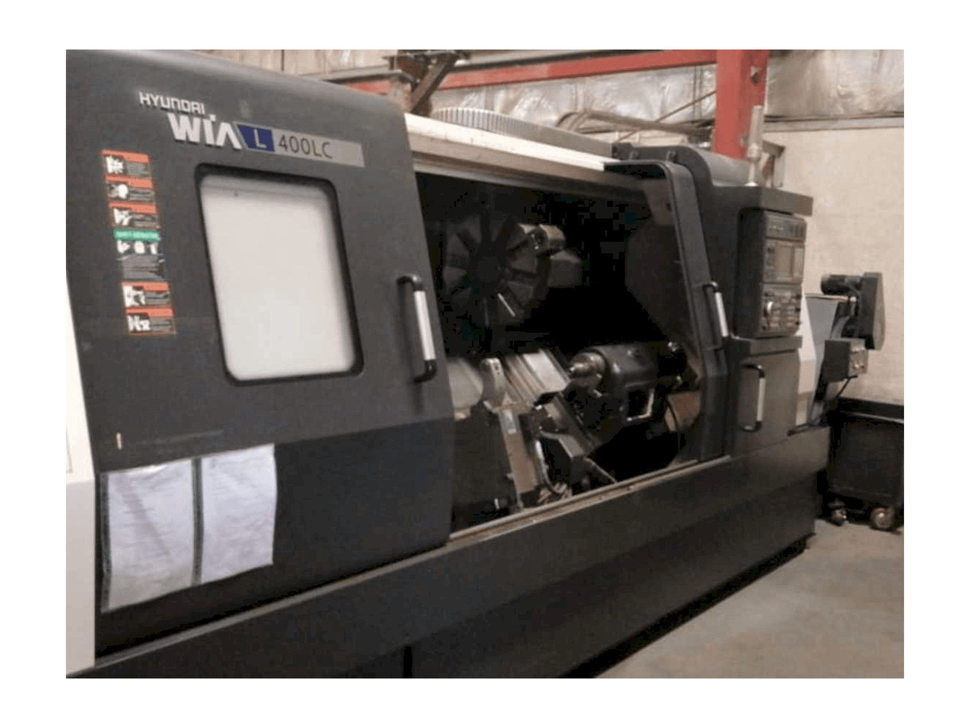 Makine Hyundai Wia L400LC - Önden görünüm