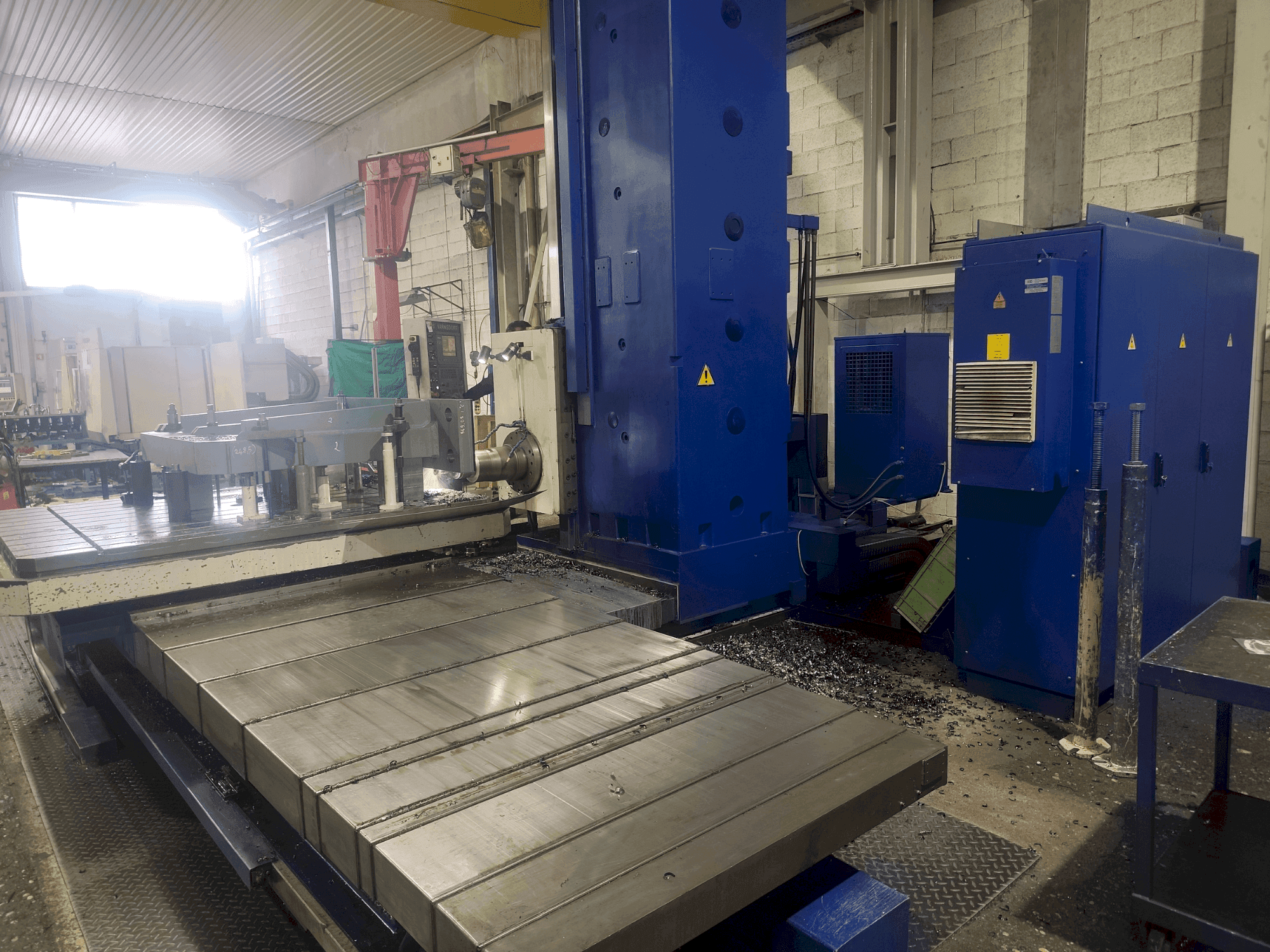 Makine TOS WHN 13.8 - Önden görünüm